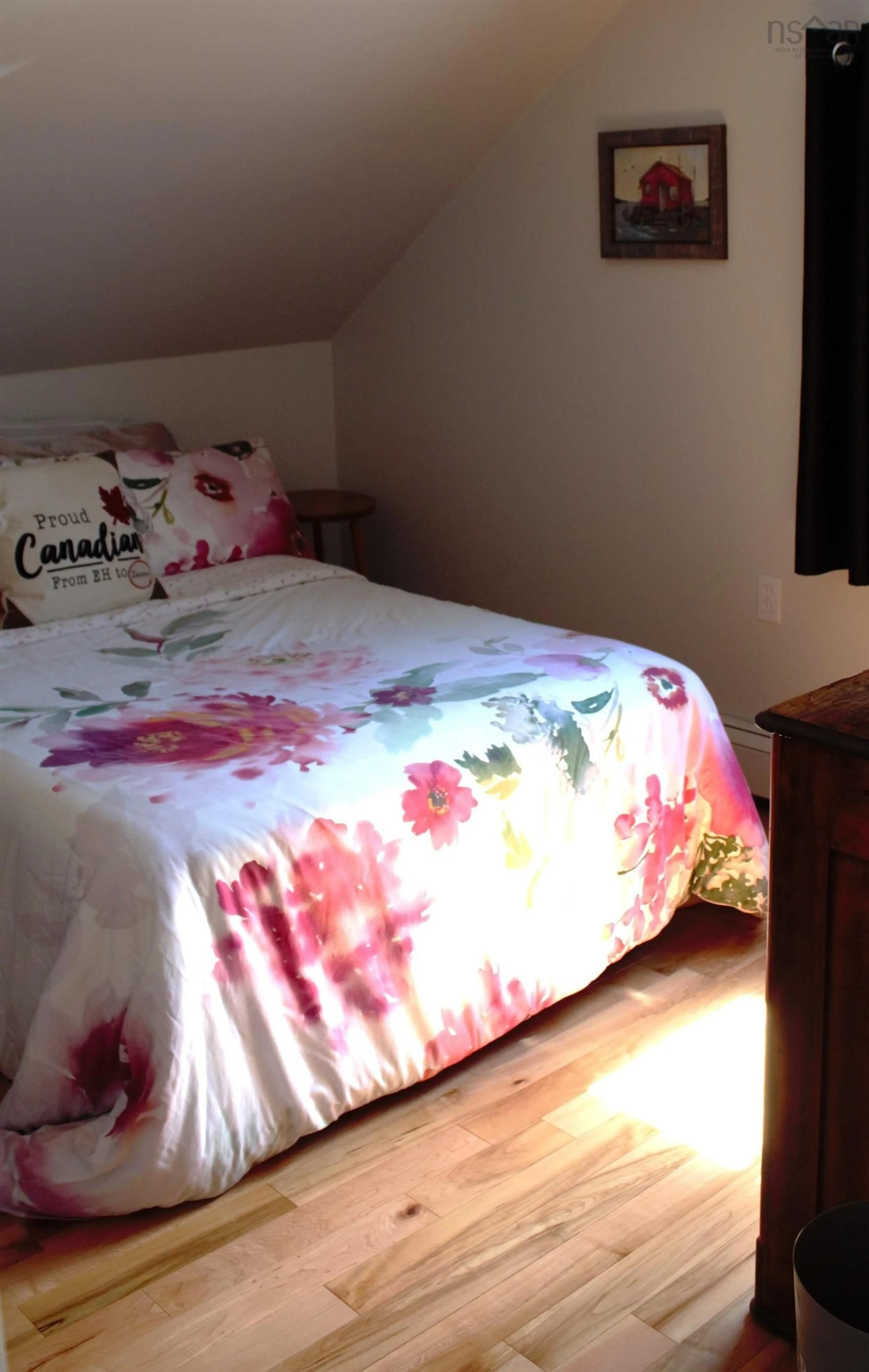 Bedroom with bed, unknown for 10 Town Lake Rd, Liverpool Nova Scotia B0T 1K0