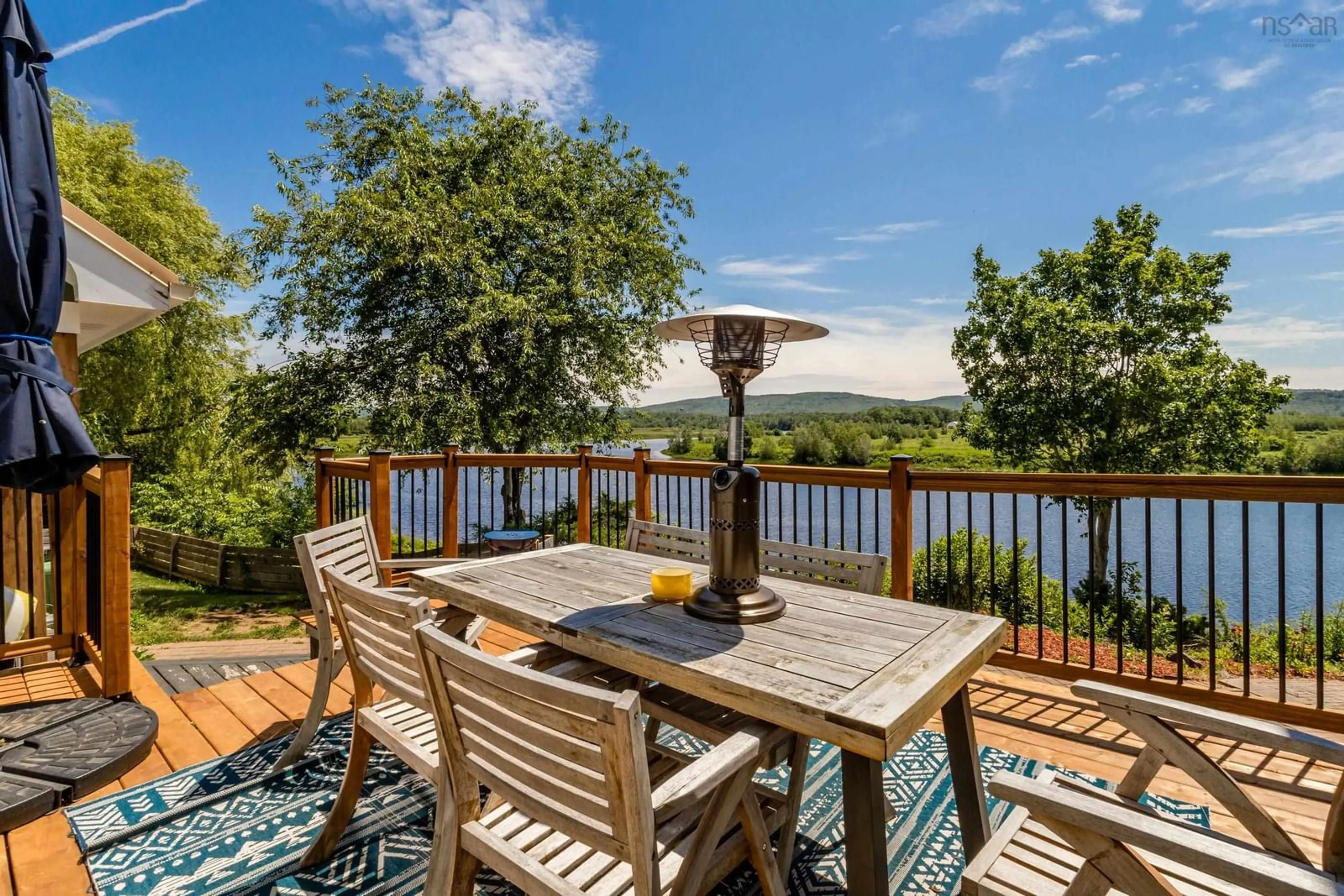 Patio, water/lake/river/ocean view for 7772 Highway 1, Upper Granville Nova Scotia B0S 1A0