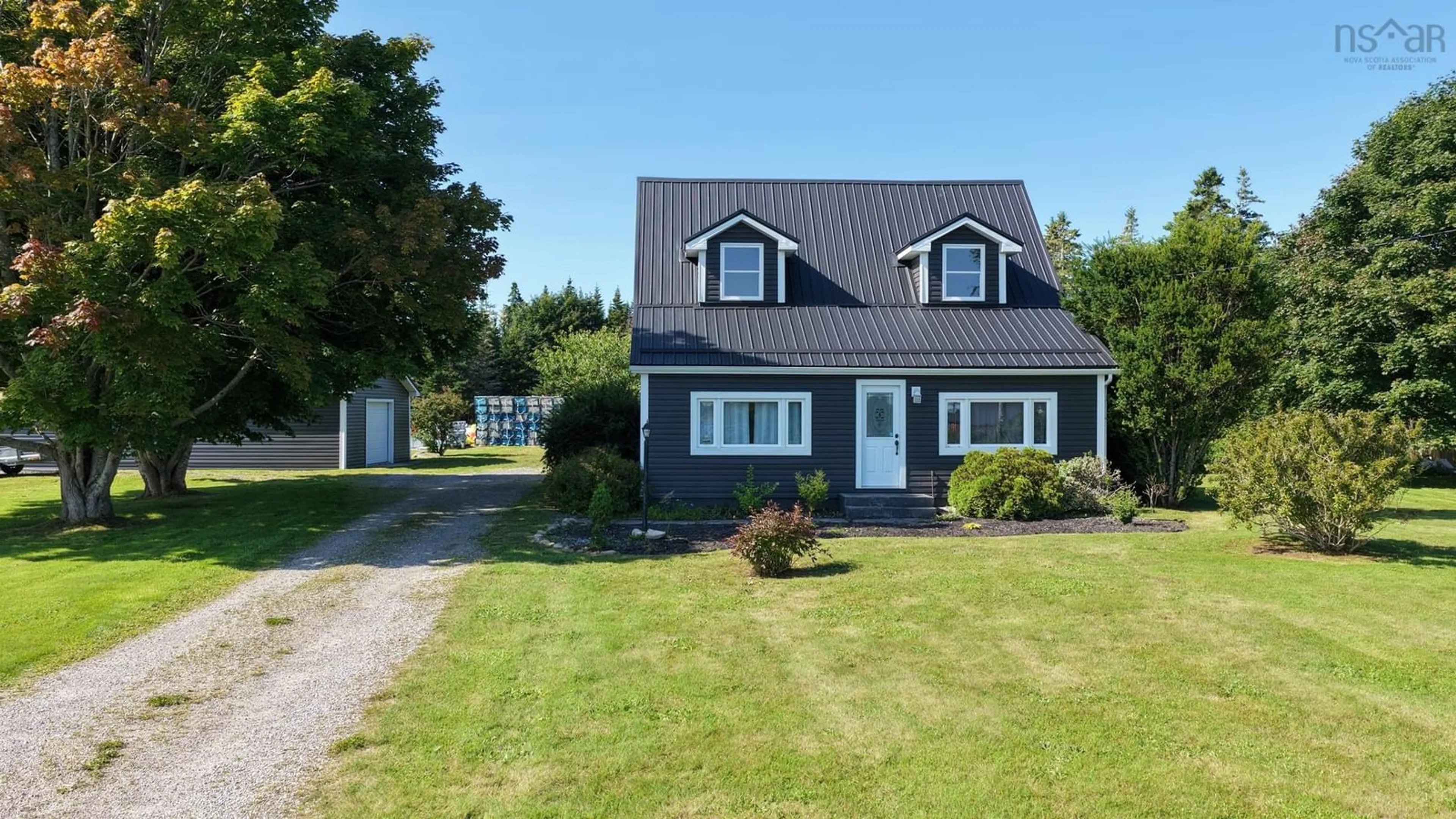 Home with vinyl exterior material, street for Highway 33- Mcgray #1337, Centreville Nova Scotia B0W 2G0