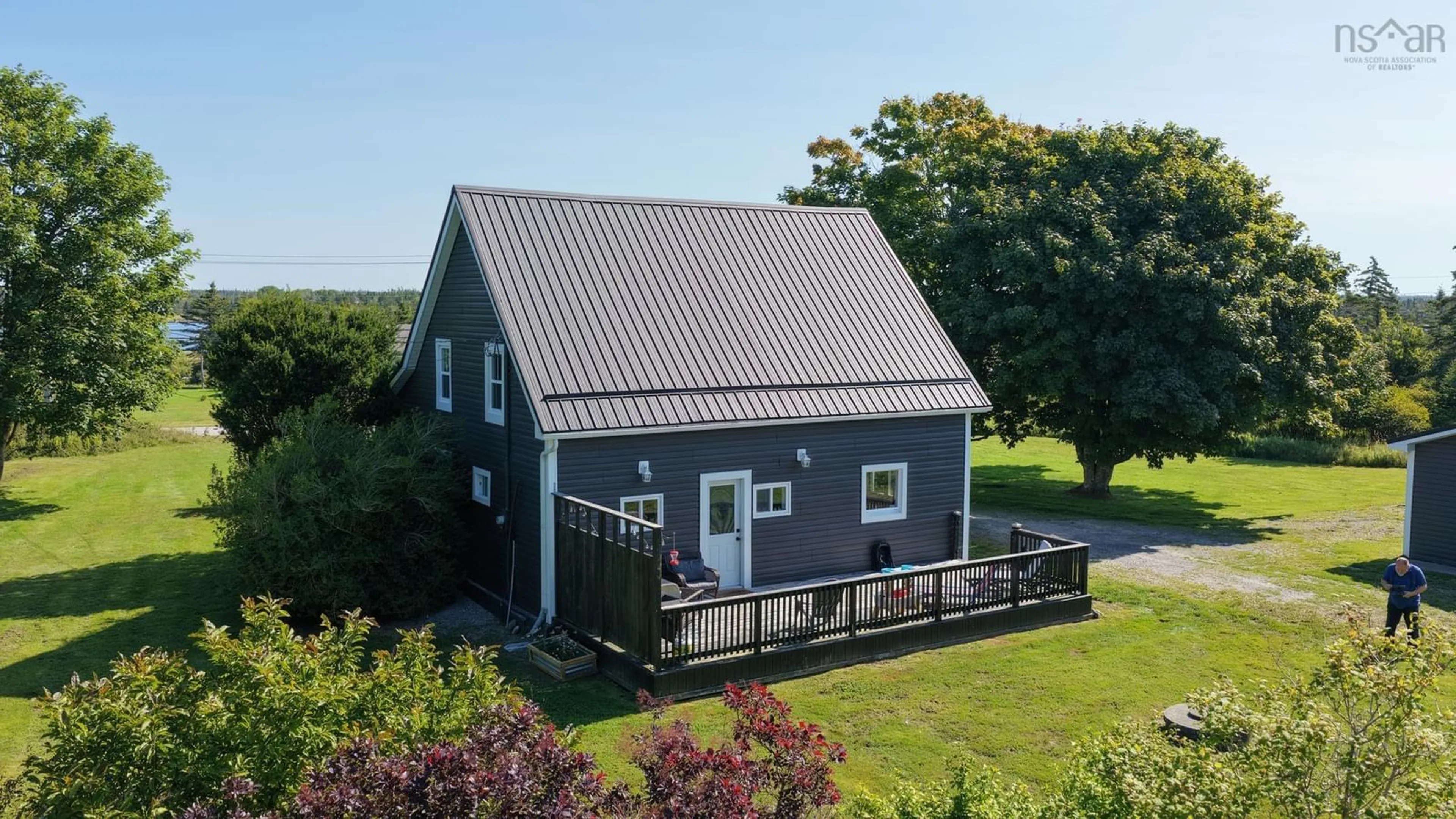 A pic from outside/outdoor area/front of a property/back of a property/a pic from drone, building for Highway 33- Mcgray #1337, Centreville Nova Scotia B0W 2G0
