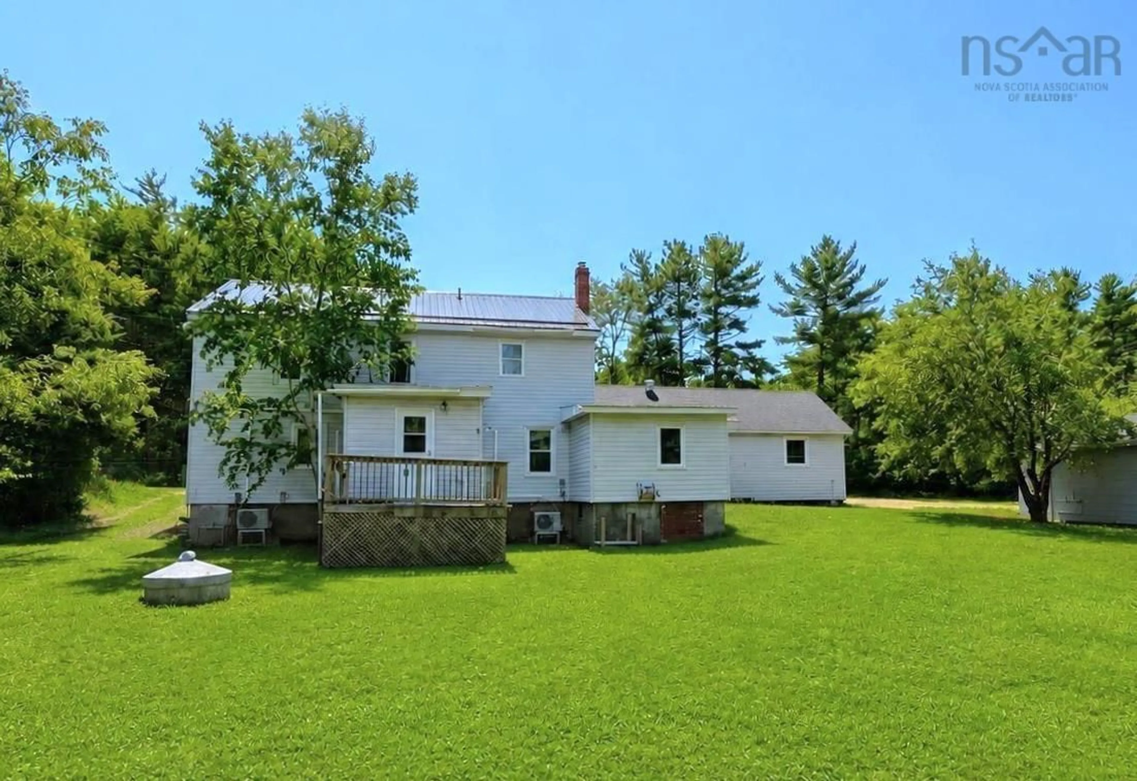 A pic from outside/outdoor area/front of a property/back of a property/a pic from drone, building for 7402 3 Hwy, Martins River Nova Scotia B0J 2E0