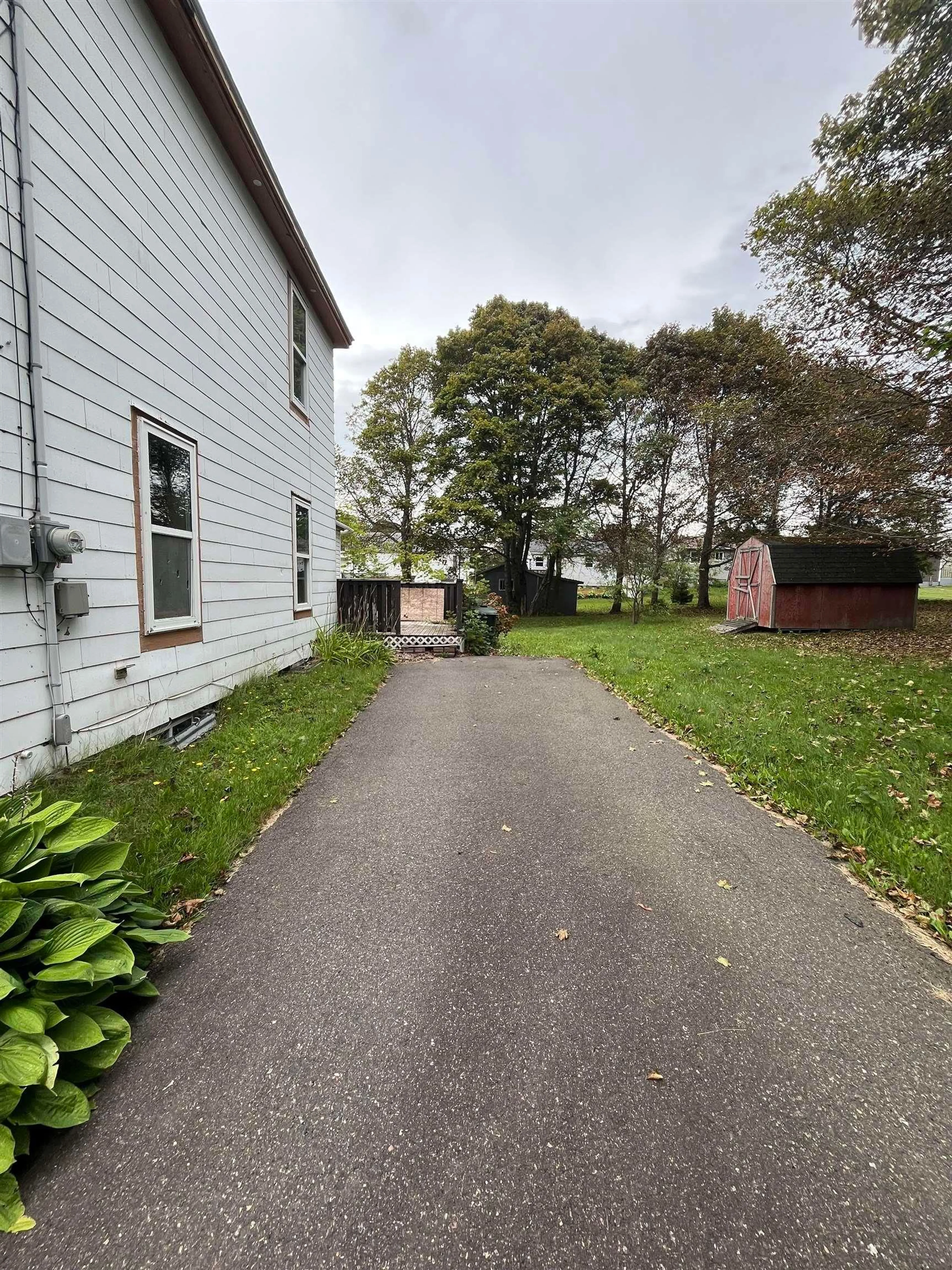 A pic from outside/outdoor area/front of a property/back of a property/a pic from drone, street for 26 Fairview Ave, Amherst Nova Scotia B4H 2Y4