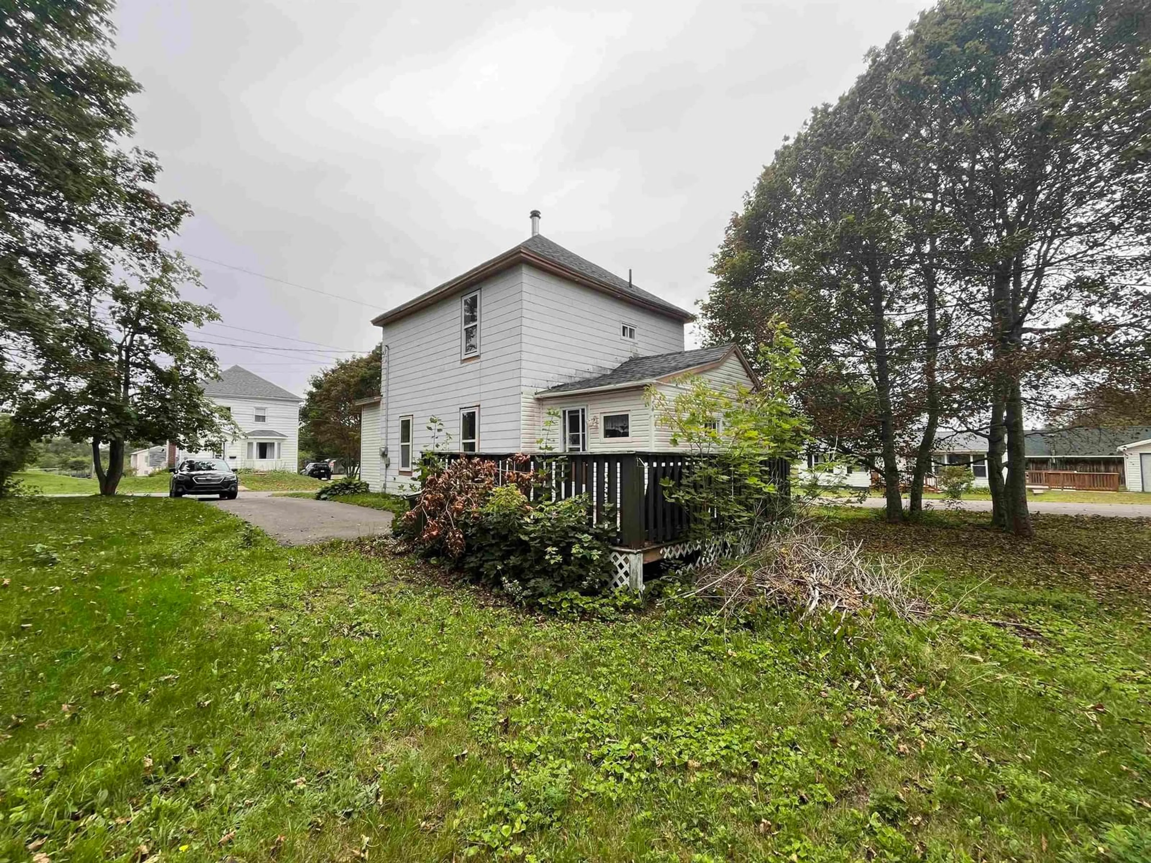 A pic from outside/outdoor area/front of a property/back of a property/a pic from drone, unknown for 26 Fairview Ave, Amherst Nova Scotia B4H 2Y4