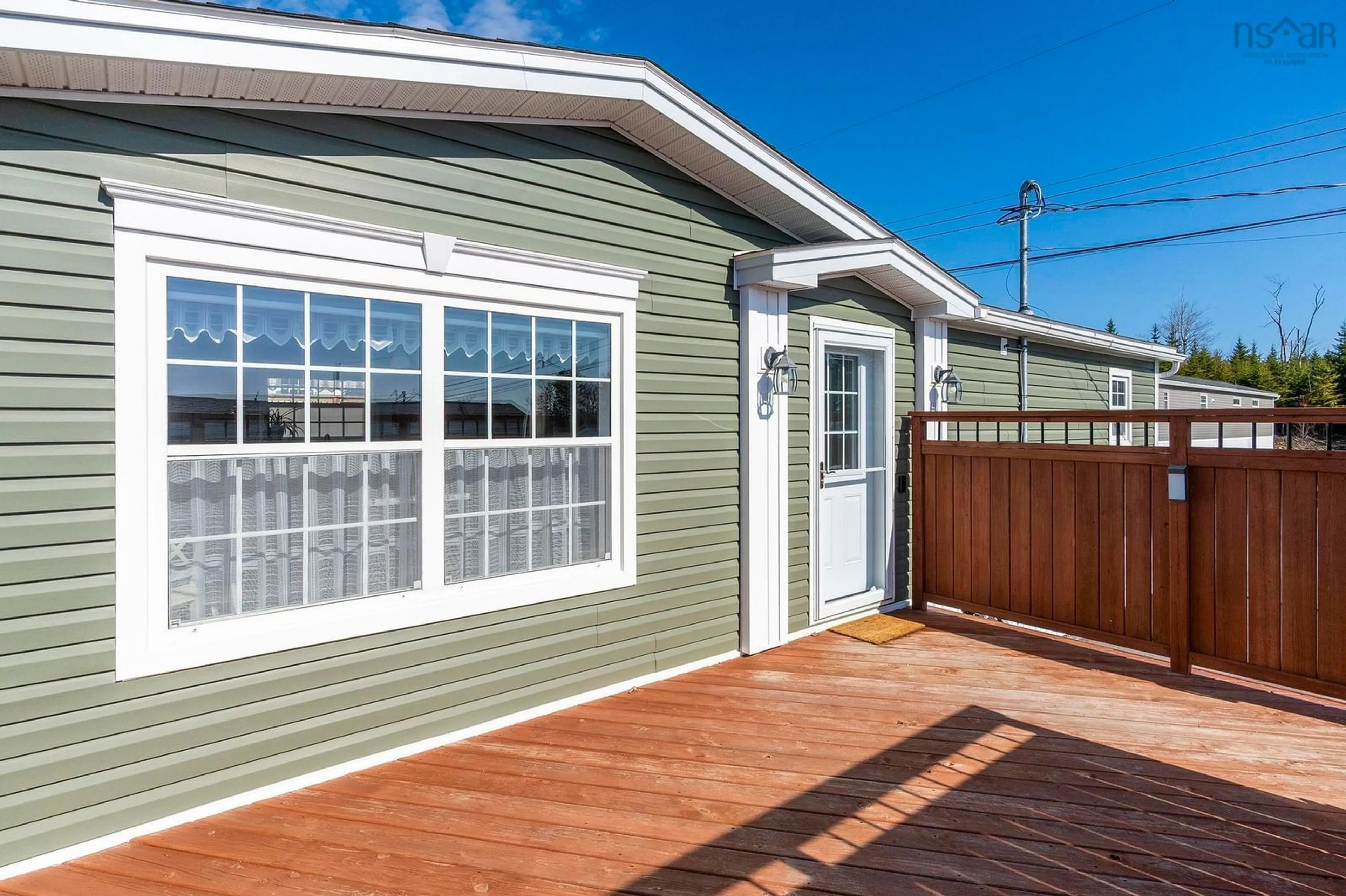 Home with vinyl exterior material, street for 27 Eleventh St, Lucasville Nova Scotia B4B 0S3