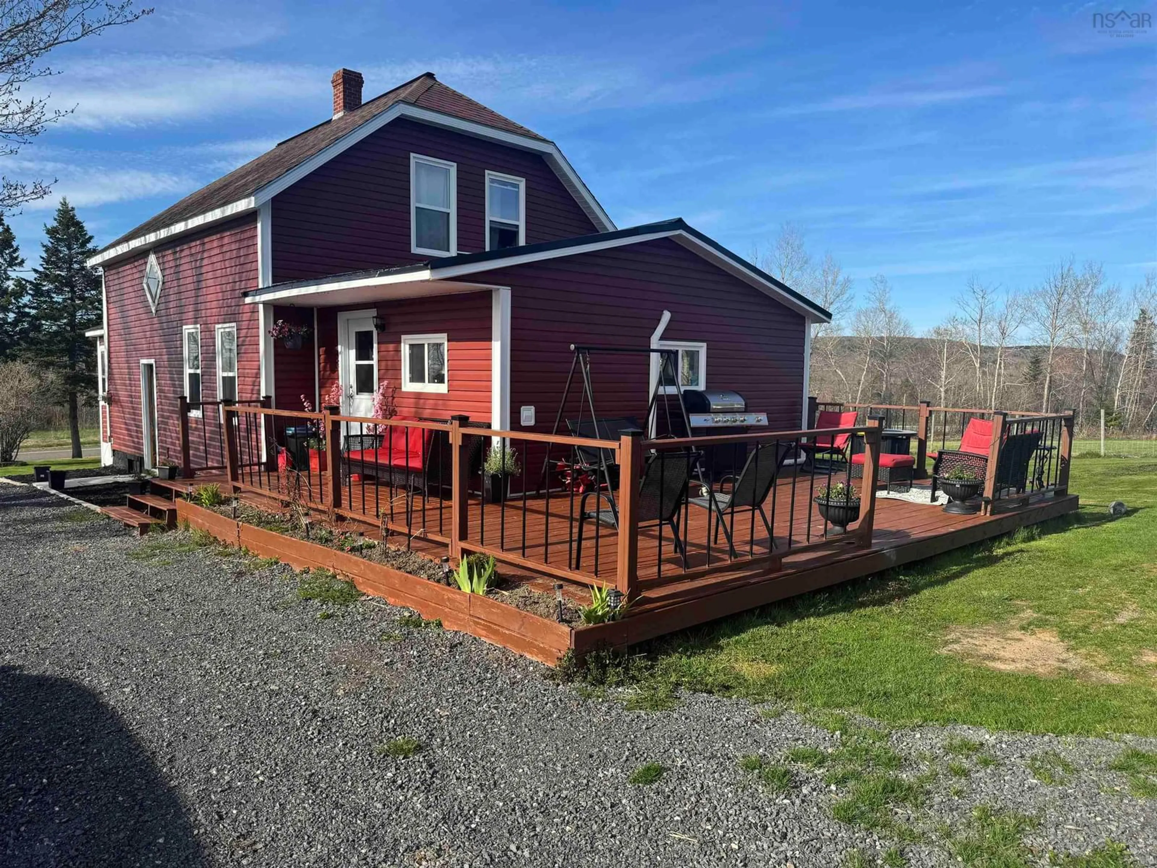A pic from outside/outdoor area/front of a property/back of a property/a pic from drone, street for 10250 Highway 4, Broadway Nova Scotia B0K 1G0