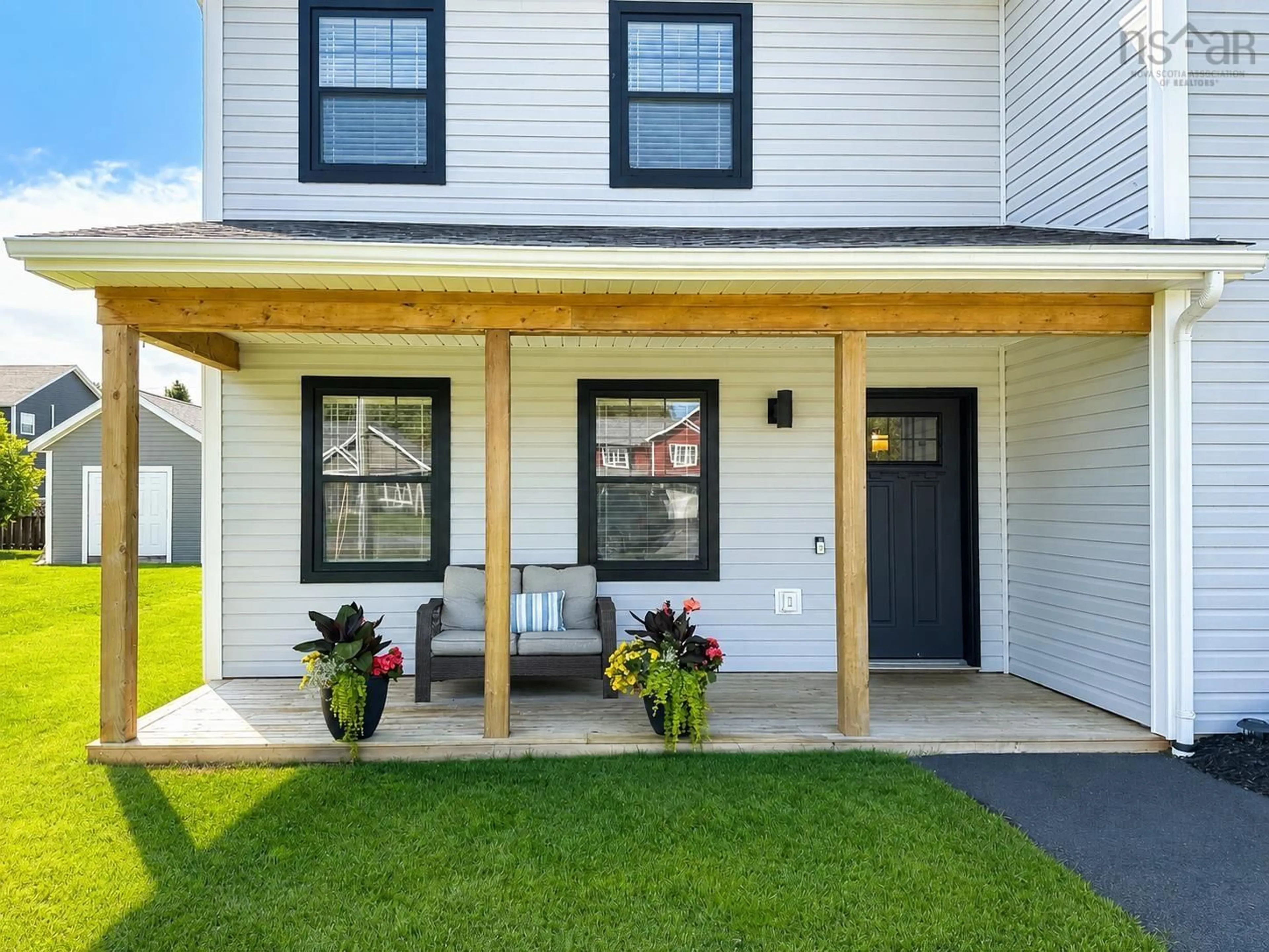 Home with vinyl exterior material, street for 29 Marilyn Crt, Kingston Nova Scotia B0P 1R0