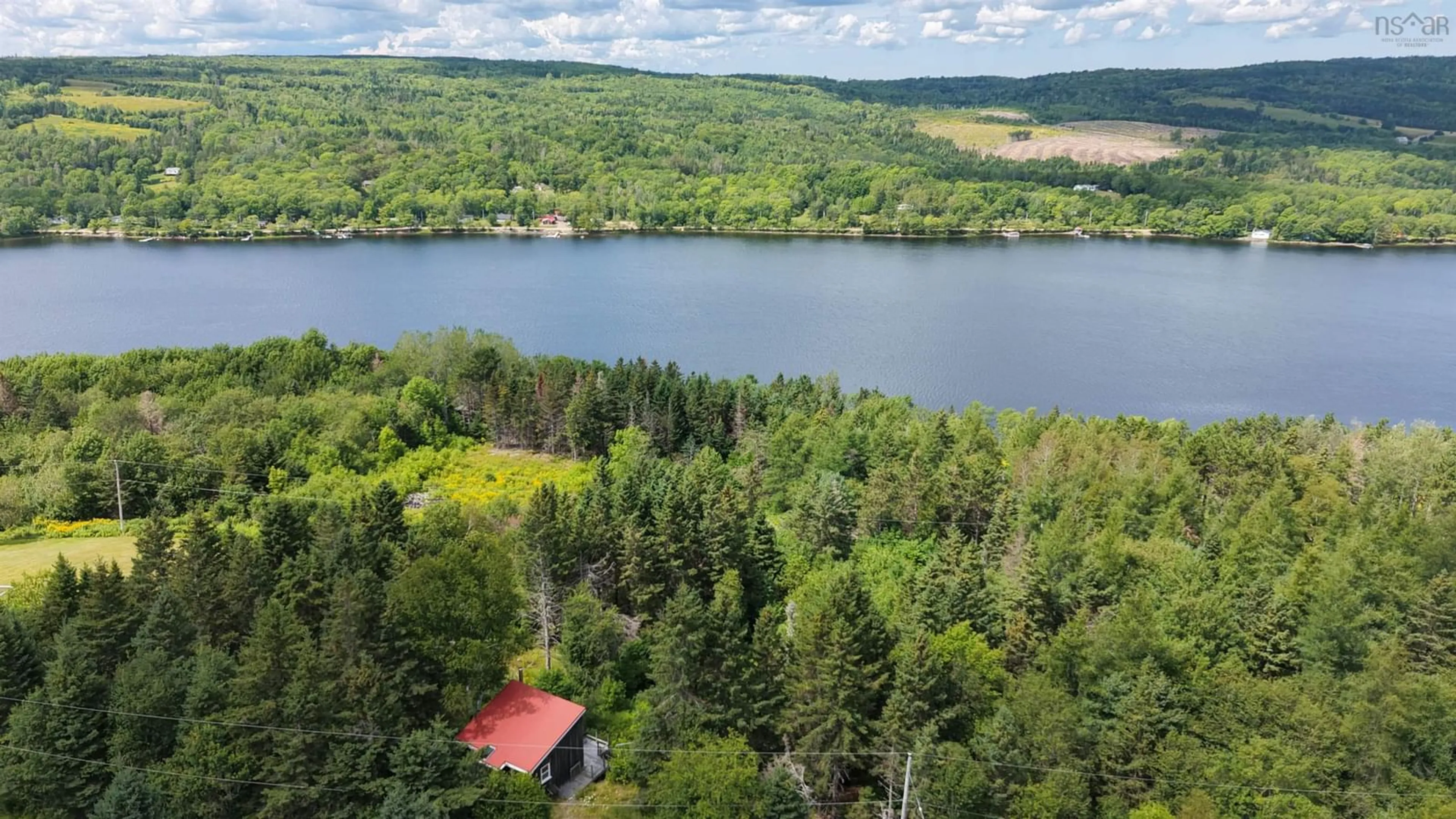 A pic from outside/outdoor area/front of a property/back of a property/a pic from drone, water/lake/river/ocean view for Sugar Loaf Rd #Lot 3, Lochaber Nova Scotia B2G 2L3