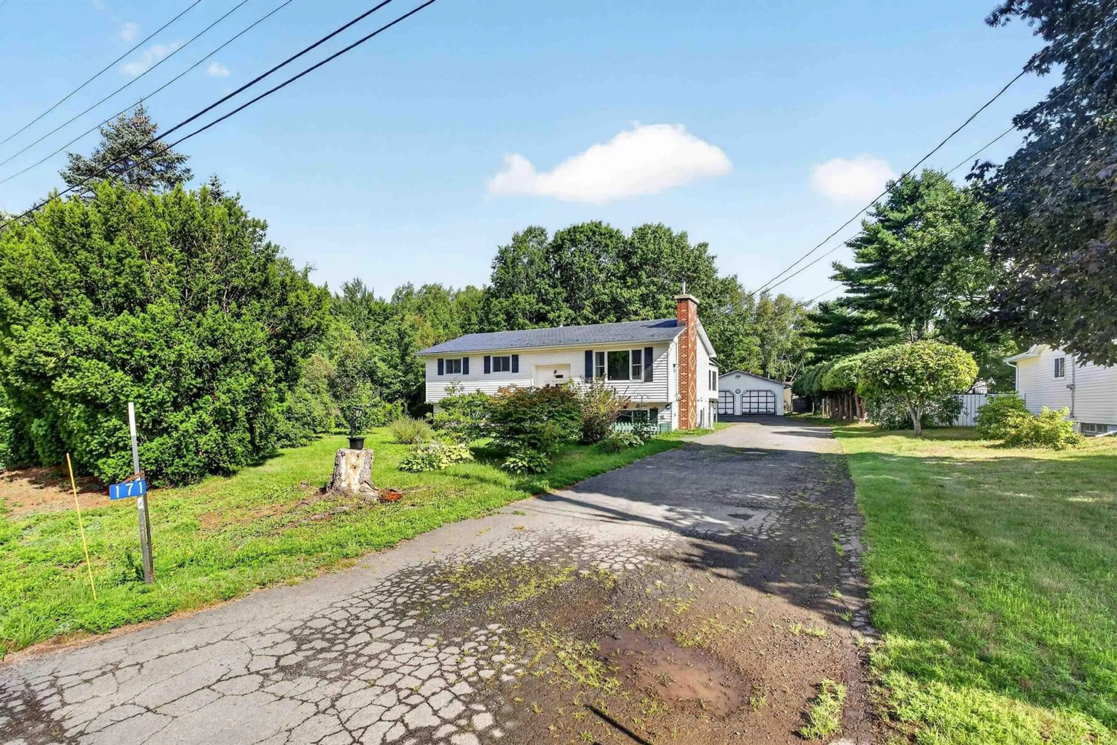 A pic from outside/outdoor area/front of a property/back of a property/a pic from drone, street for 171 Saxon St, Centreville Nova Scotia B0P 1J0