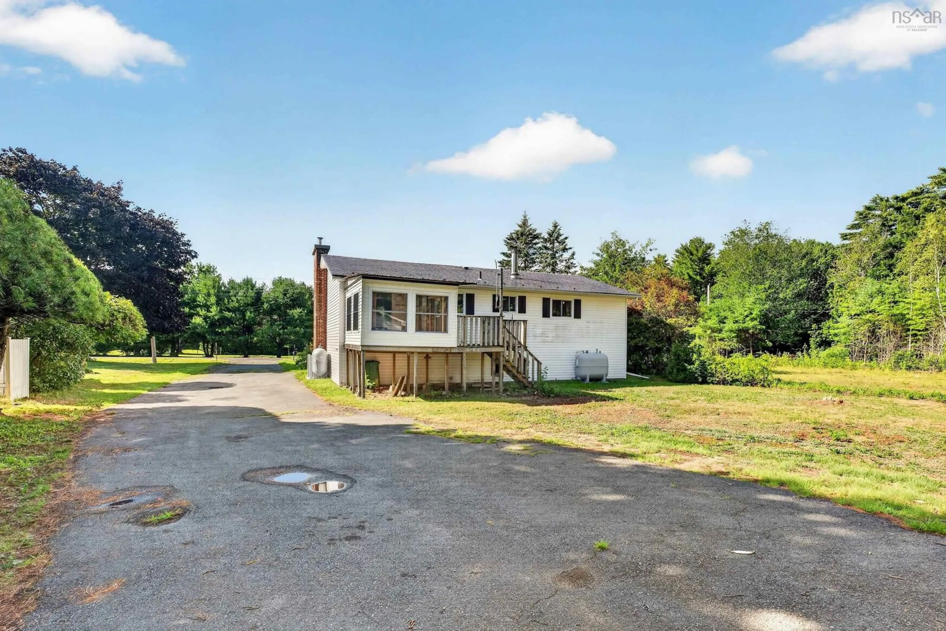 A pic from outside/outdoor area/front of a property/back of a property/a pic from drone, street for 171 Saxon St, Centreville Nova Scotia B0P 1J0