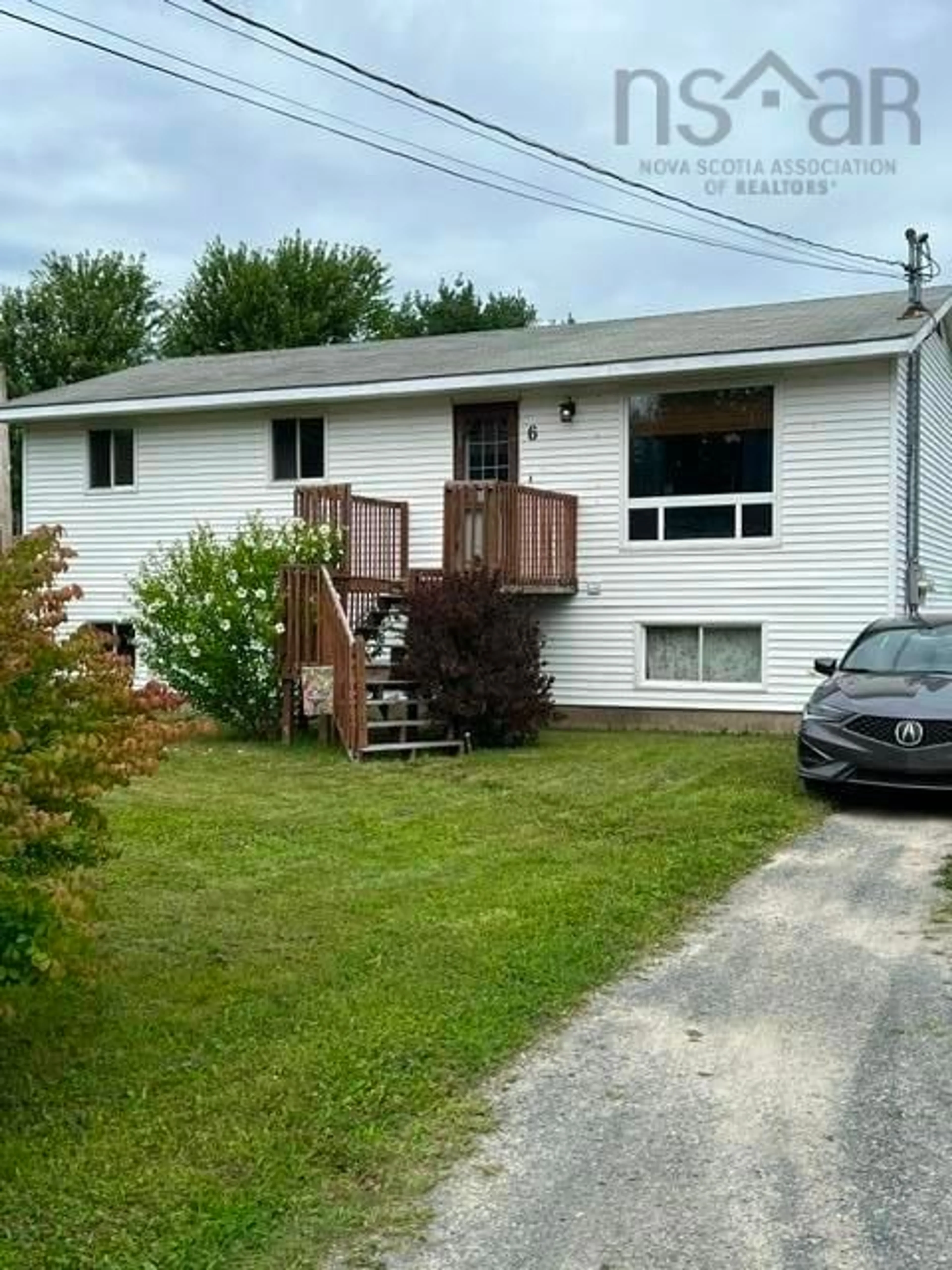 Home with vinyl exterior material, street for 6 Brook Crt, Elmsdale Nova Scotia B2S 1J8