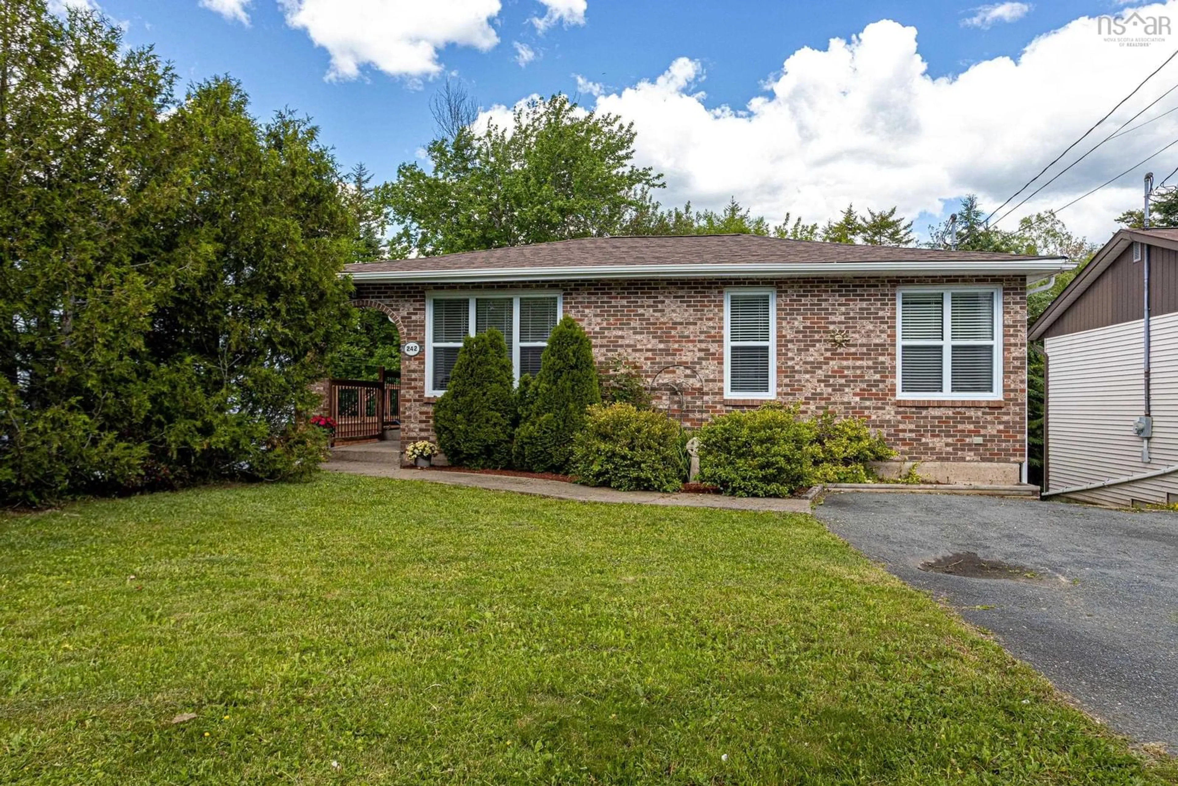 Home with brick exterior material, street for 242 Beaver Bank Cross Rd, Middle Sackville Nova Scotia B4E 2E3