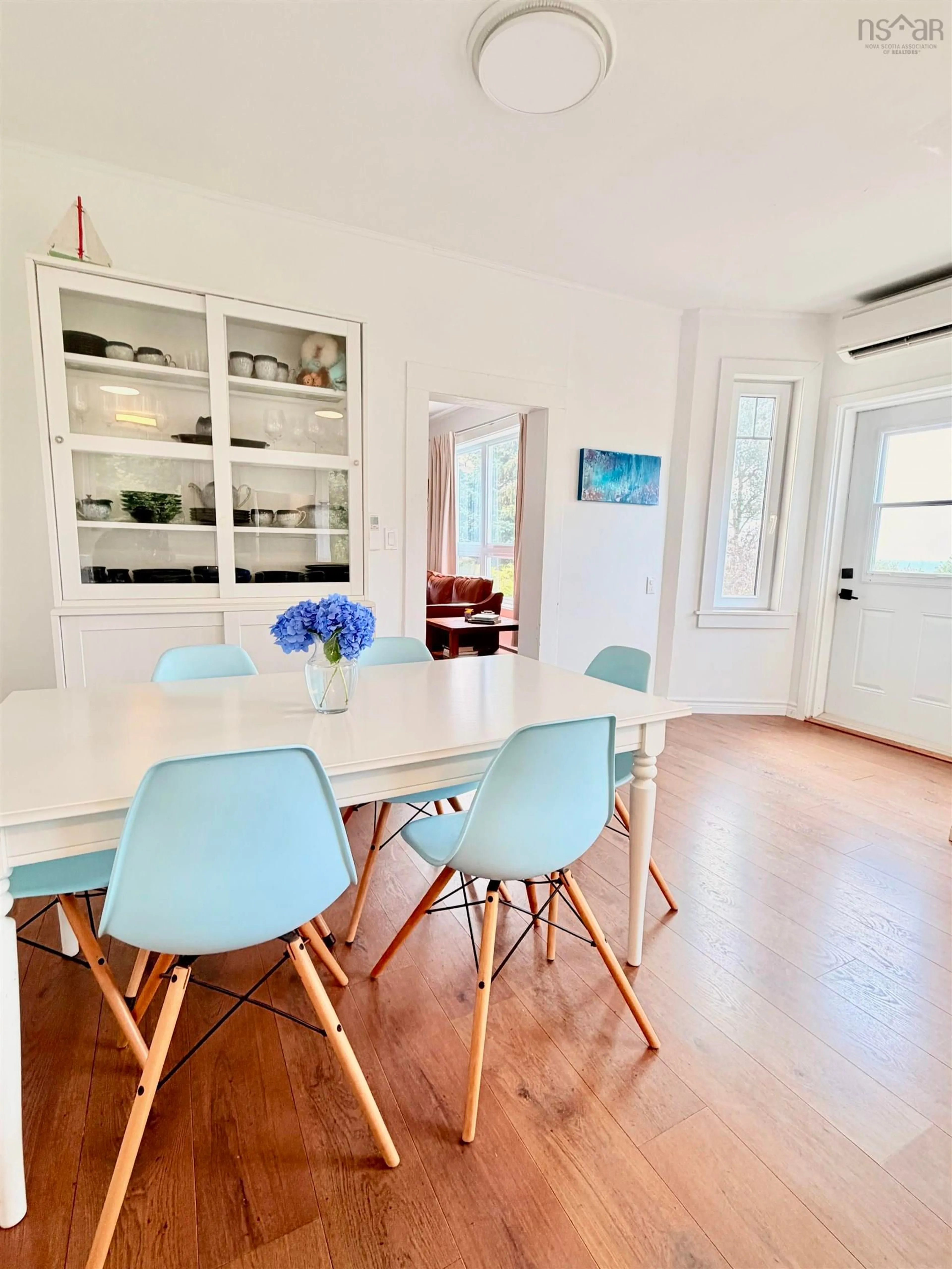 Dining room, wood/laminate floor for 15 Church St, Inverness Nova Scotia B0E 1N0