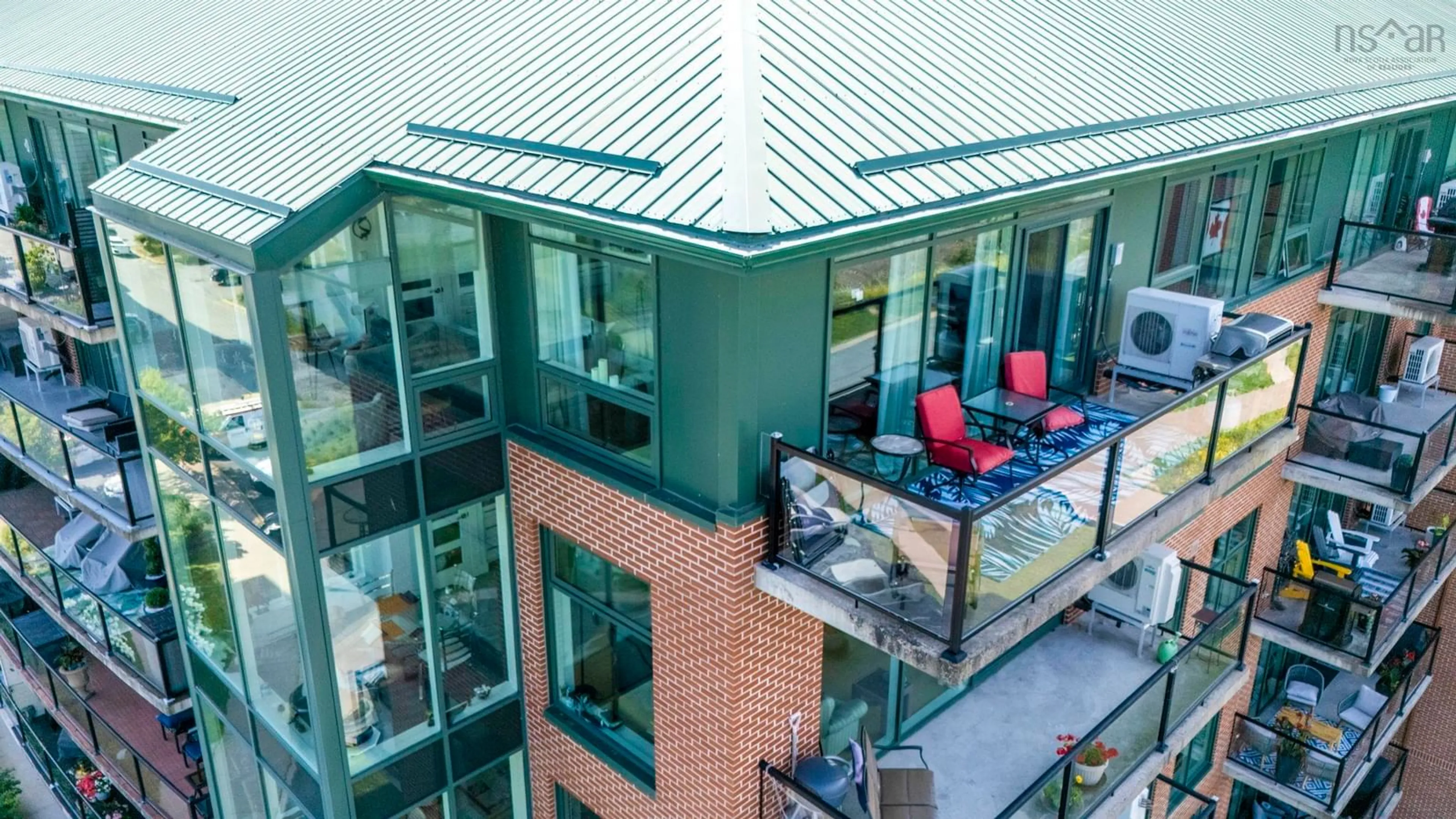 A pic from outside/outdoor area/front of a property/back of a property/a pic from drone, city buildings view from balcony for 220 Waterfront Dr #606, Bedford Nova Scotia B4A 0H3