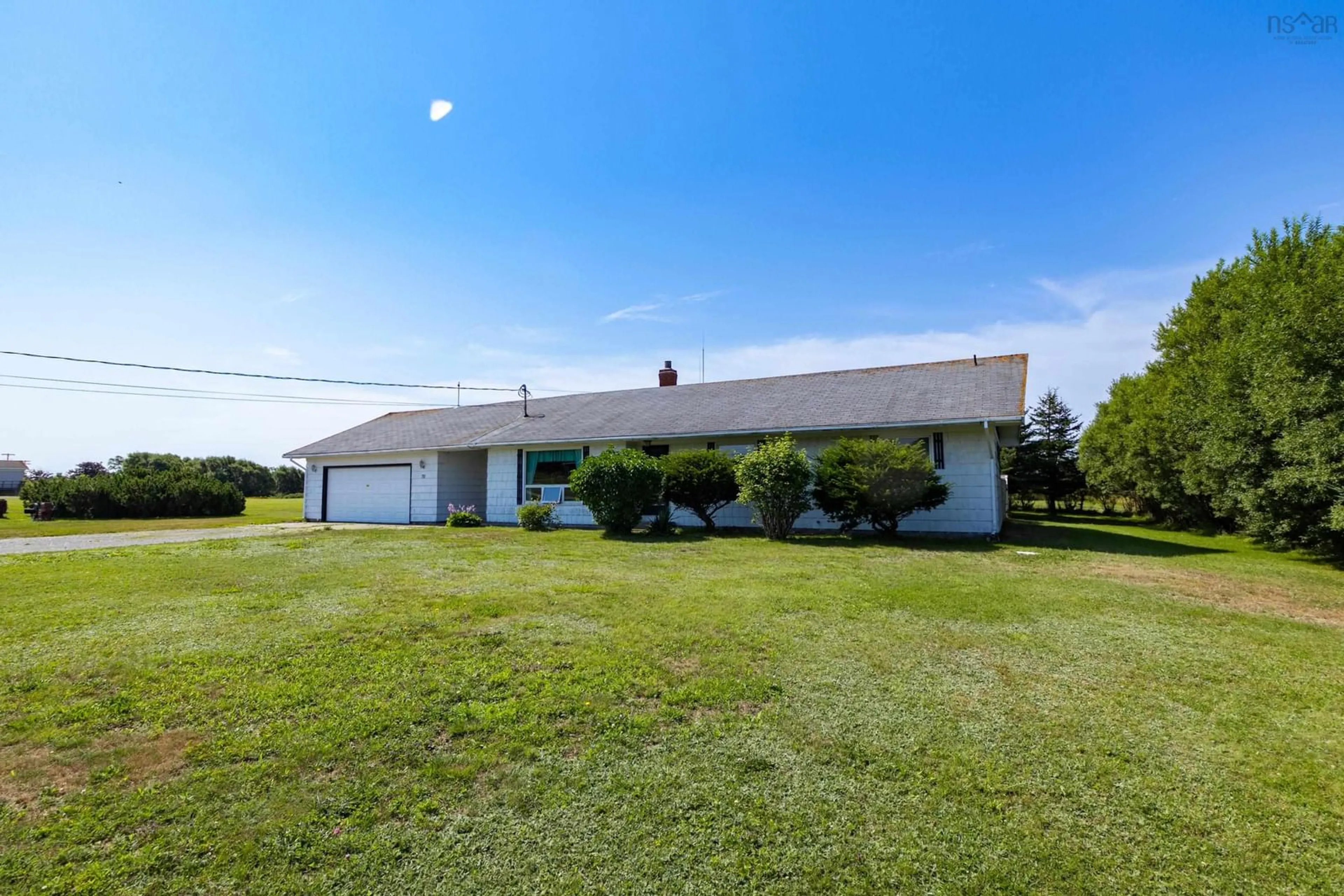 A pic from outside/outdoor area/front of a property/back of a property/a pic from drone, water/lake/river/ocean view for 76 Saulnierville Wharf Rd, Saulnierville Nova Scotia B0W 2Z0