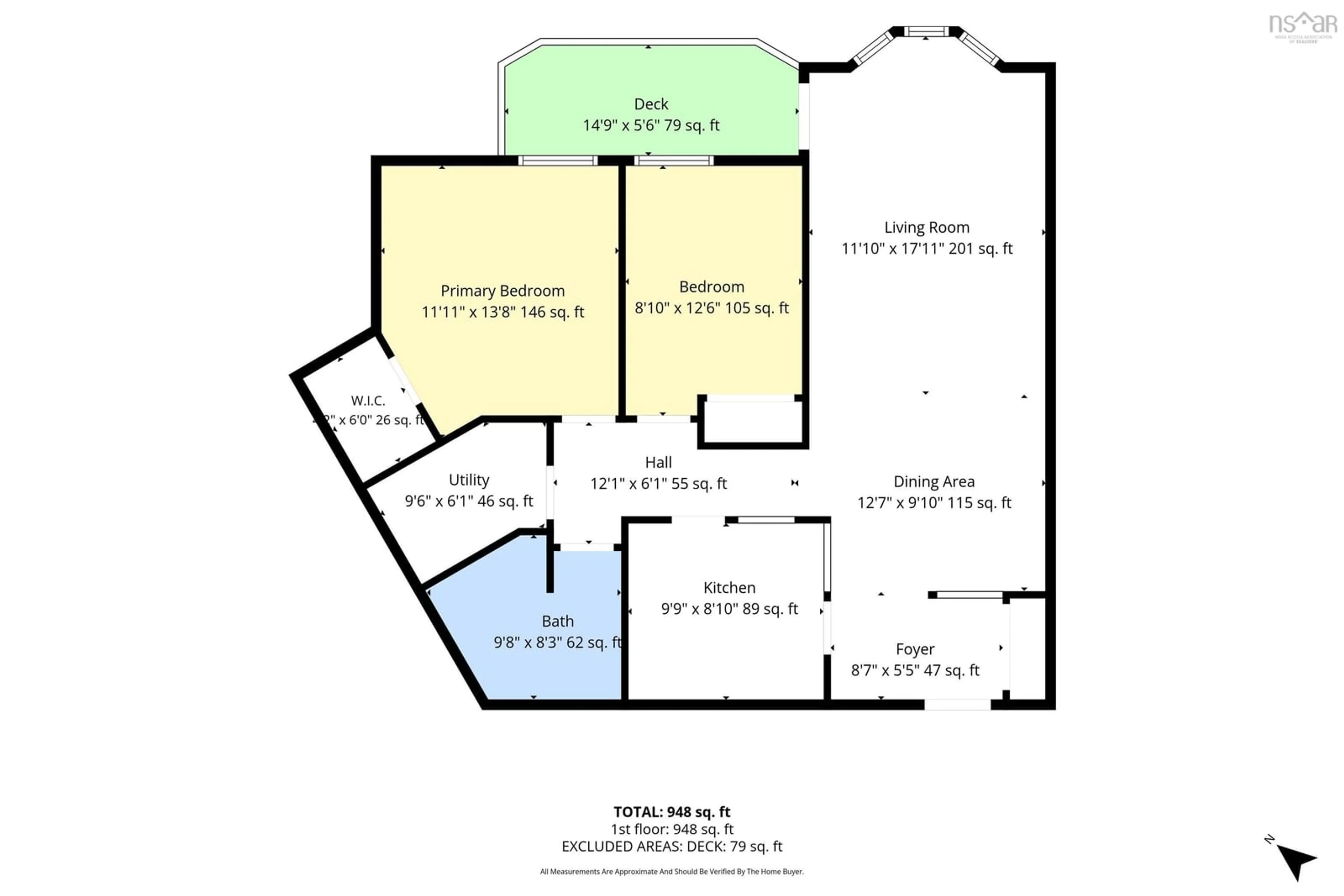 Floor plan for 93 Kearney Lake Rd #406, Kearney Lake Nova Scotia B3M 4E7