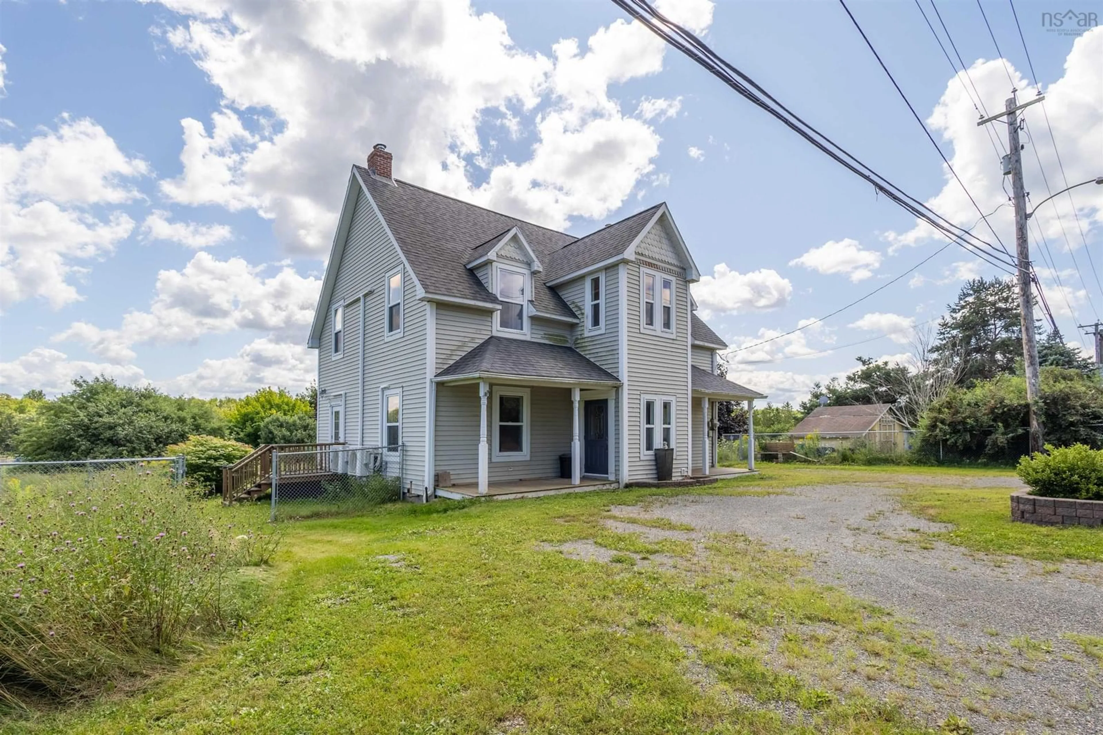 A pic from outside/outdoor area/front of a property/back of a property/a pic from drone, unknown for 5 St. Columba Dr, Leitches Creek Nova Scotia B2A 3Z1