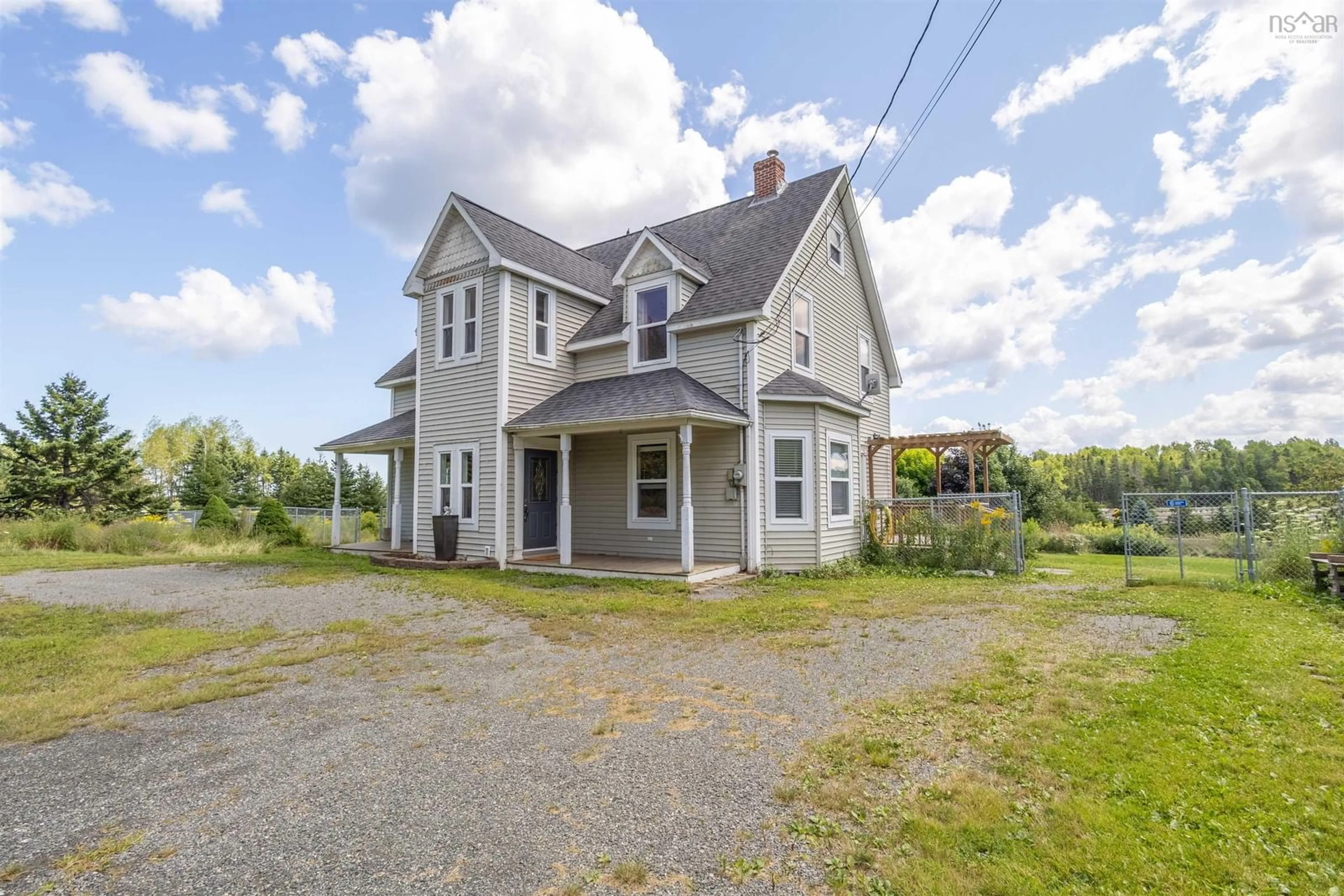 A pic from outside/outdoor area/front of a property/back of a property/a pic from drone, building for 5 St. Columba Dr, Leitches Creek Nova Scotia B2A 3Z1