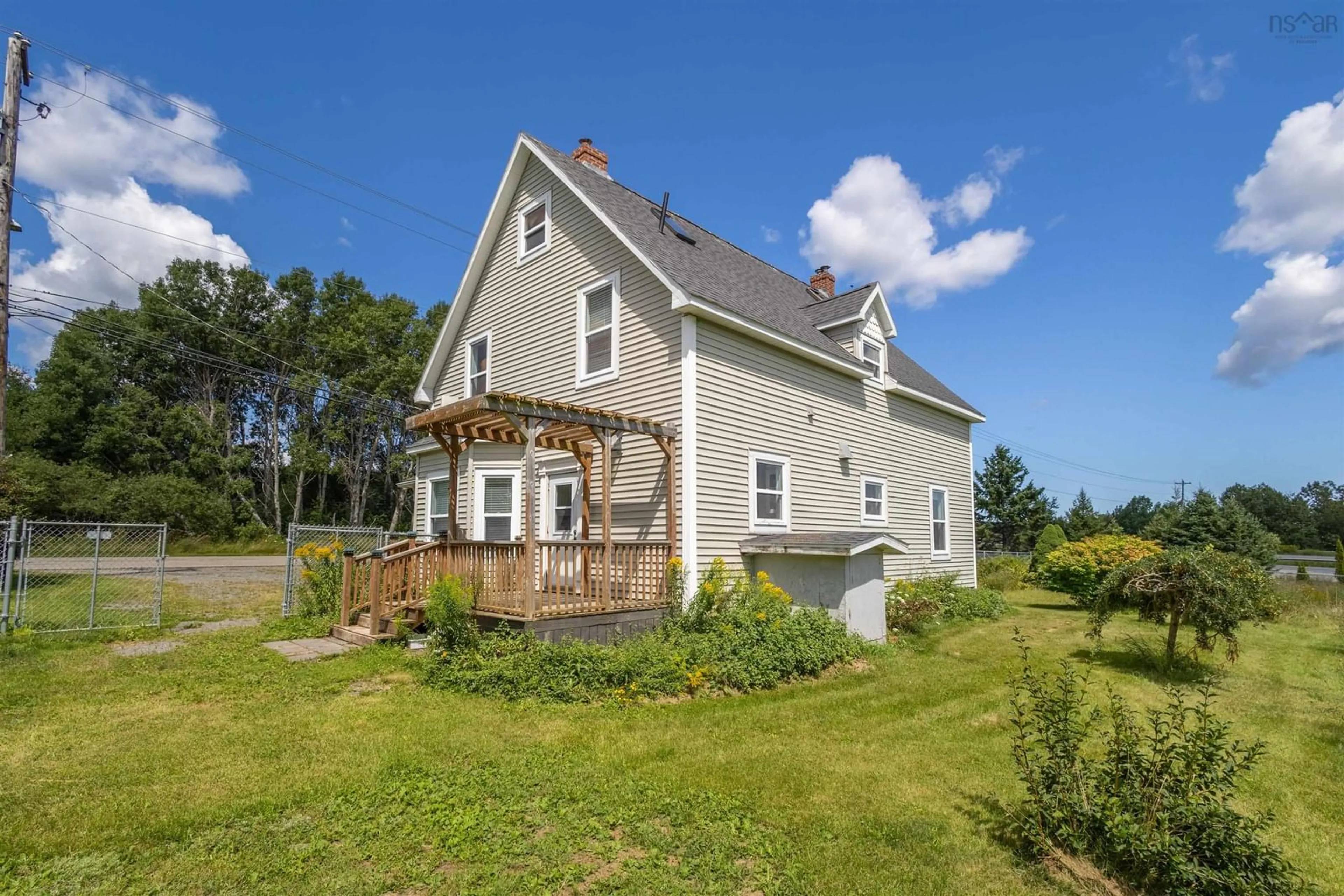 A pic from outside/outdoor area/front of a property/back of a property/a pic from drone, building for 5 St. Columba Dr, Leitches Creek Nova Scotia B2A 3Z1