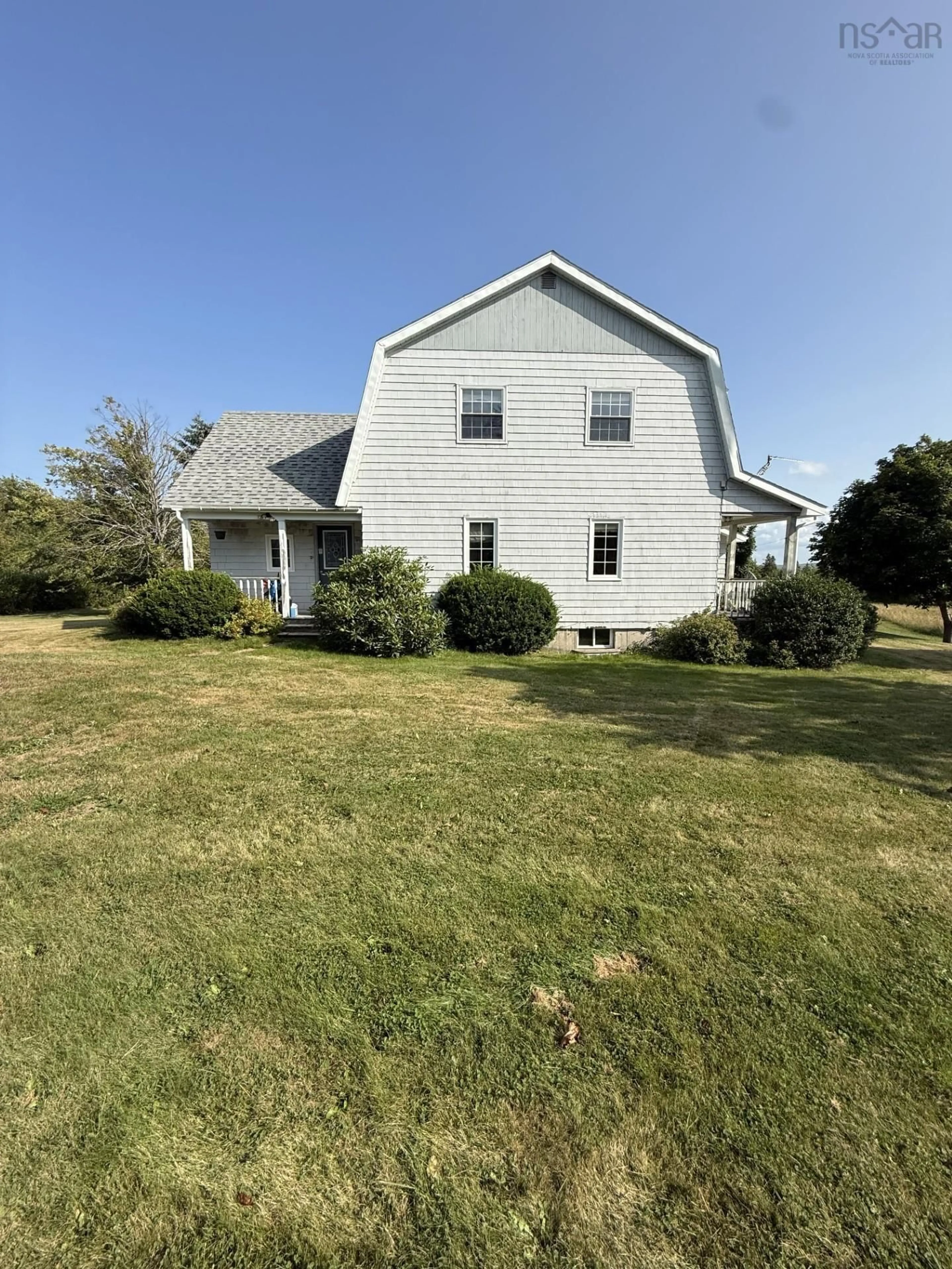 A pic from outside/outdoor area/front of a property/back of a property/a pic from drone, building for 387 Beaver Road, Lakevale, N.S., Lakevale Nova Scotia B2G 2L2