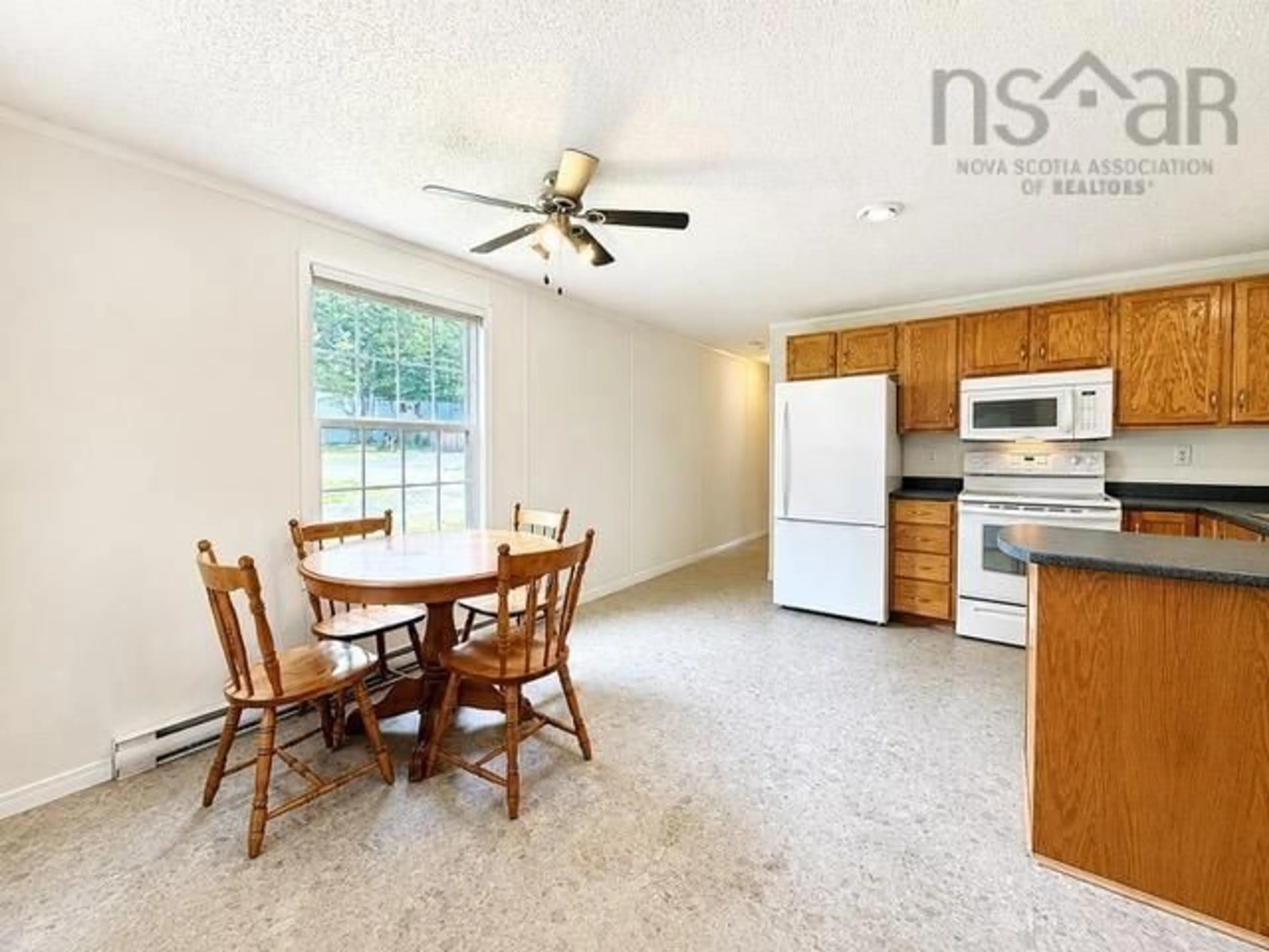 Open concept kitchen, ceramic/tile floor for 1140 Susan Dr, Beaver Bank Nova Scotia B4E 1P1