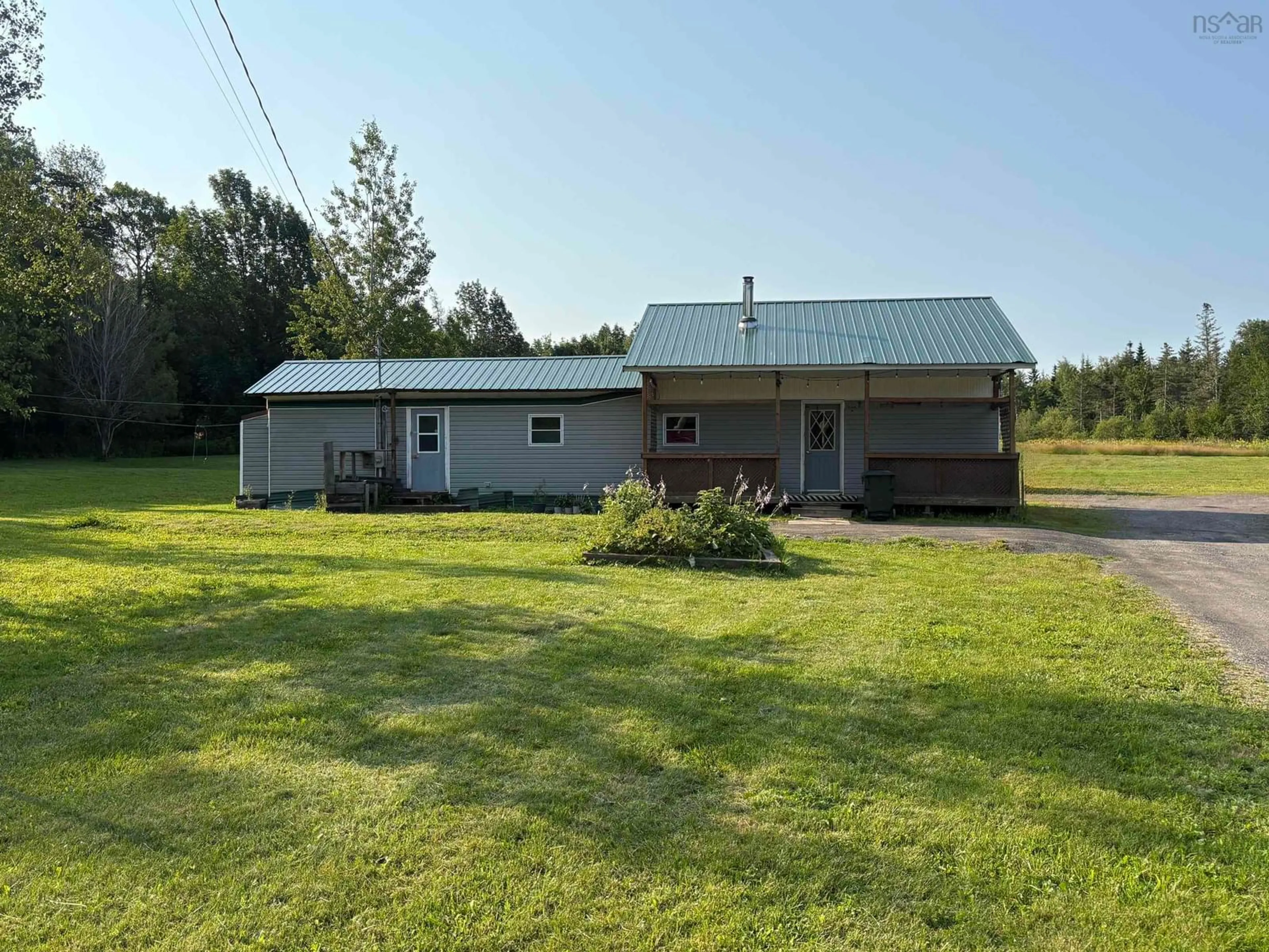 A pic from outside/outdoor area/front of a property/back of a property/a pic from drone, unknown for 110 Hall Rd, Burlington Nova Scotia B0P 1E0
