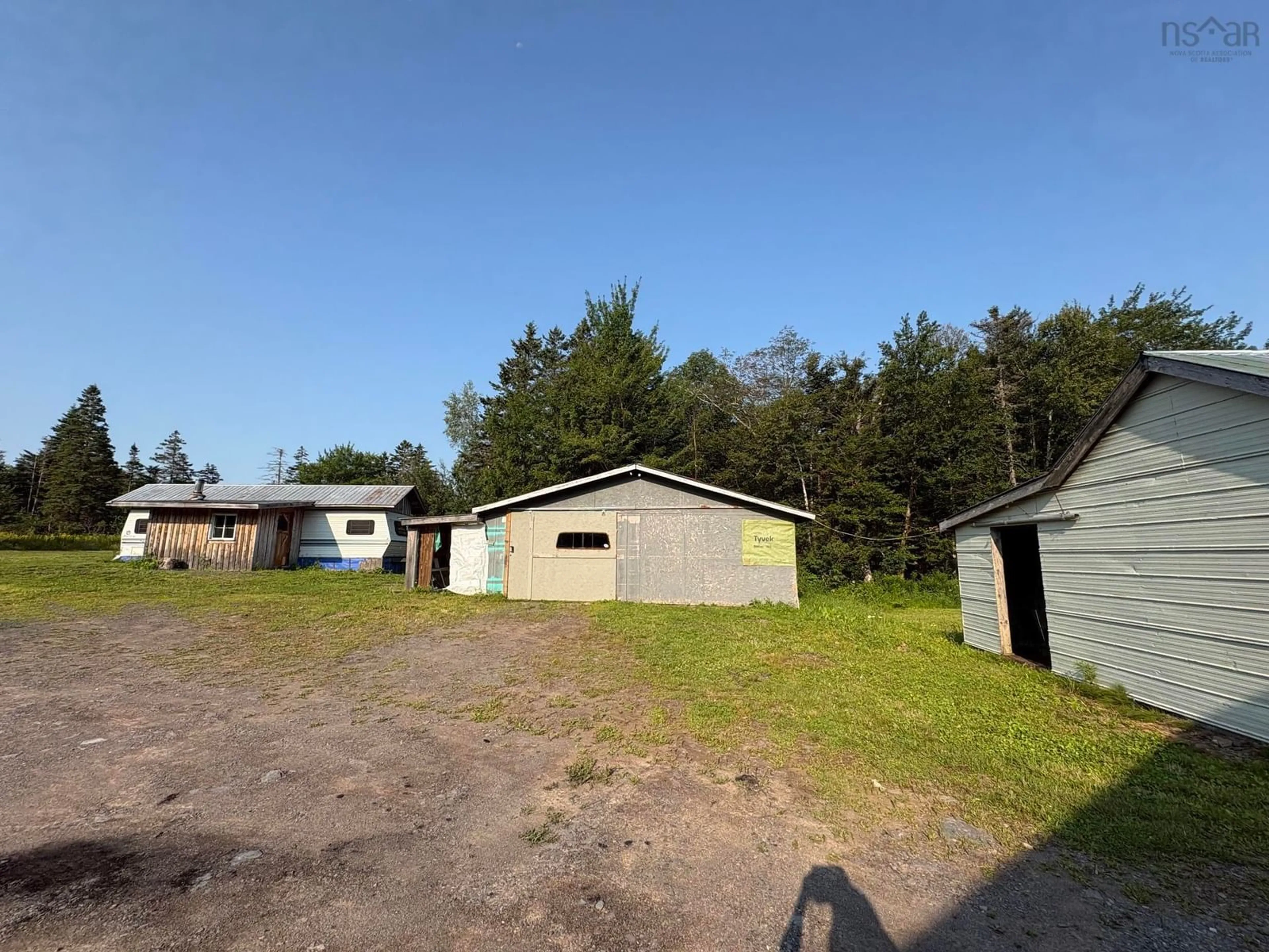 A pic from outside/outdoor area/front of a property/back of a property/a pic from drone, building for 110 Hall Rd, Burlington Nova Scotia B0P 1E0