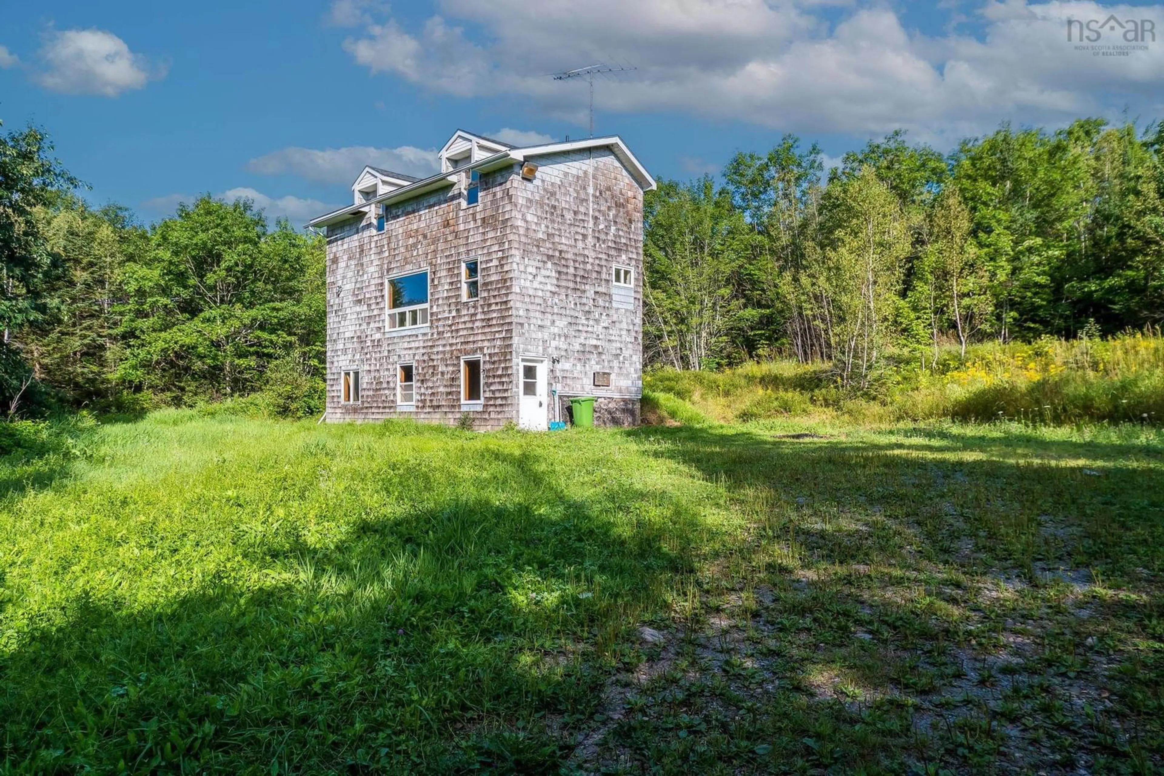 A pic from outside/outdoor area/front of a property/back of a property/a pic from drone, building for 1763 North River Rd, Mosherville Nova Scotia B0N 2A0