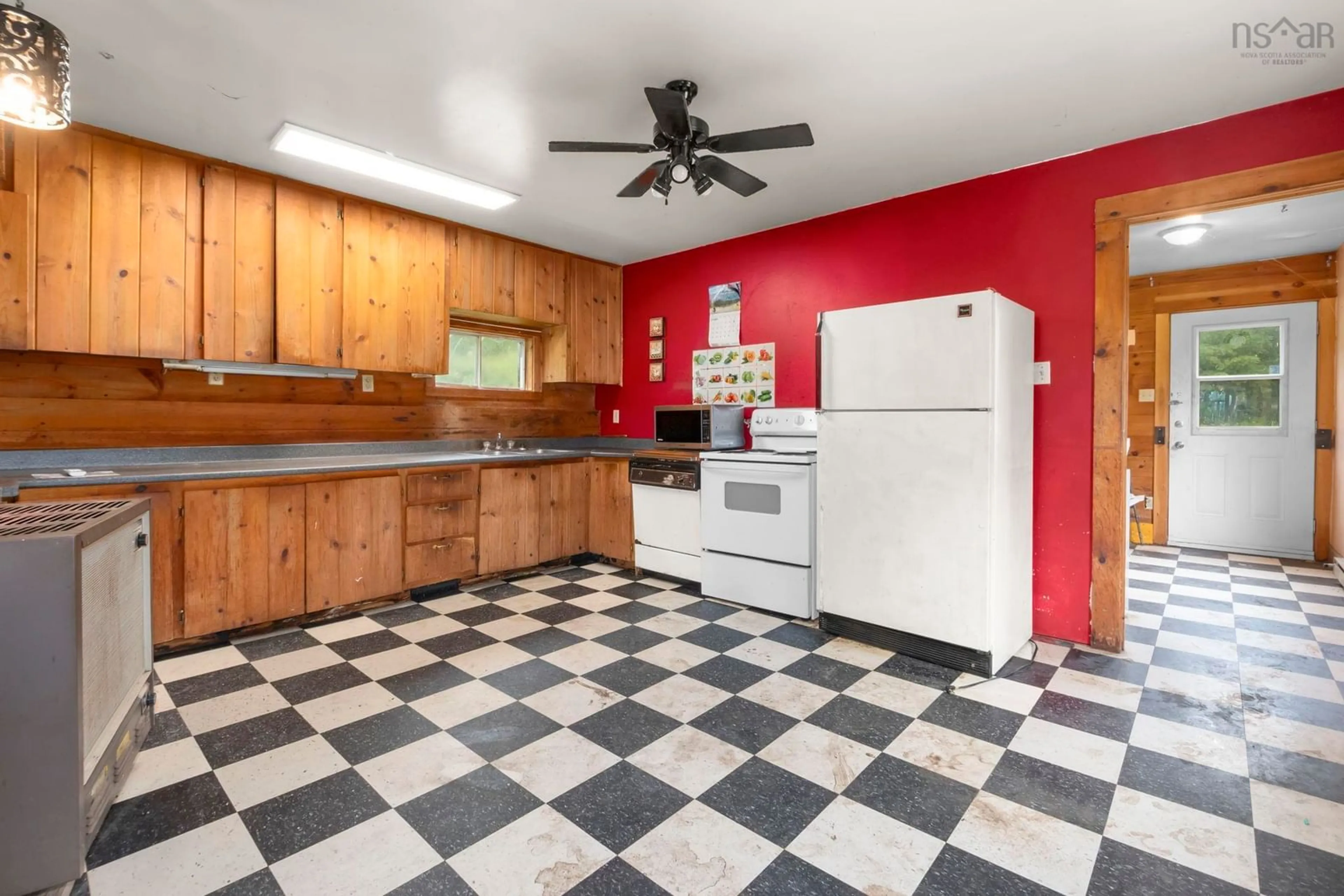 Standard kitchen, ceramic/tile floor for 1763 North River Rd, Mosherville Nova Scotia B0N 2A0