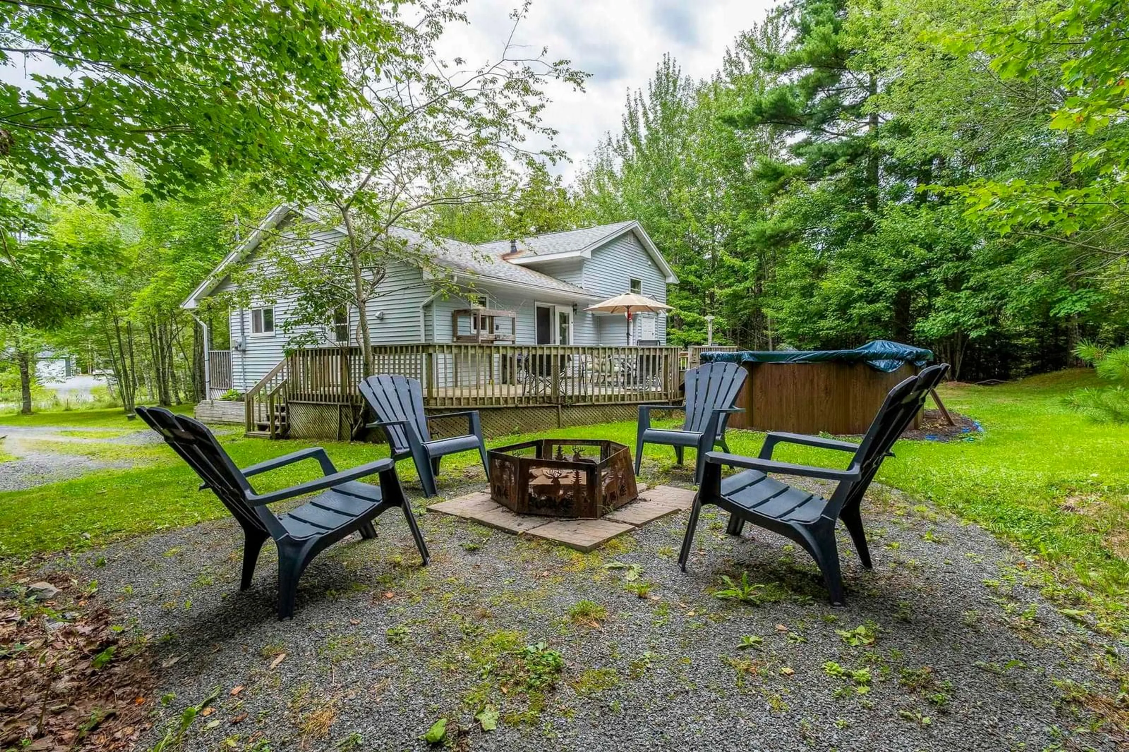 Patio, water/lake/river/ocean view for 9 Pine St, Belnan Nova Scotia B2S 2P2