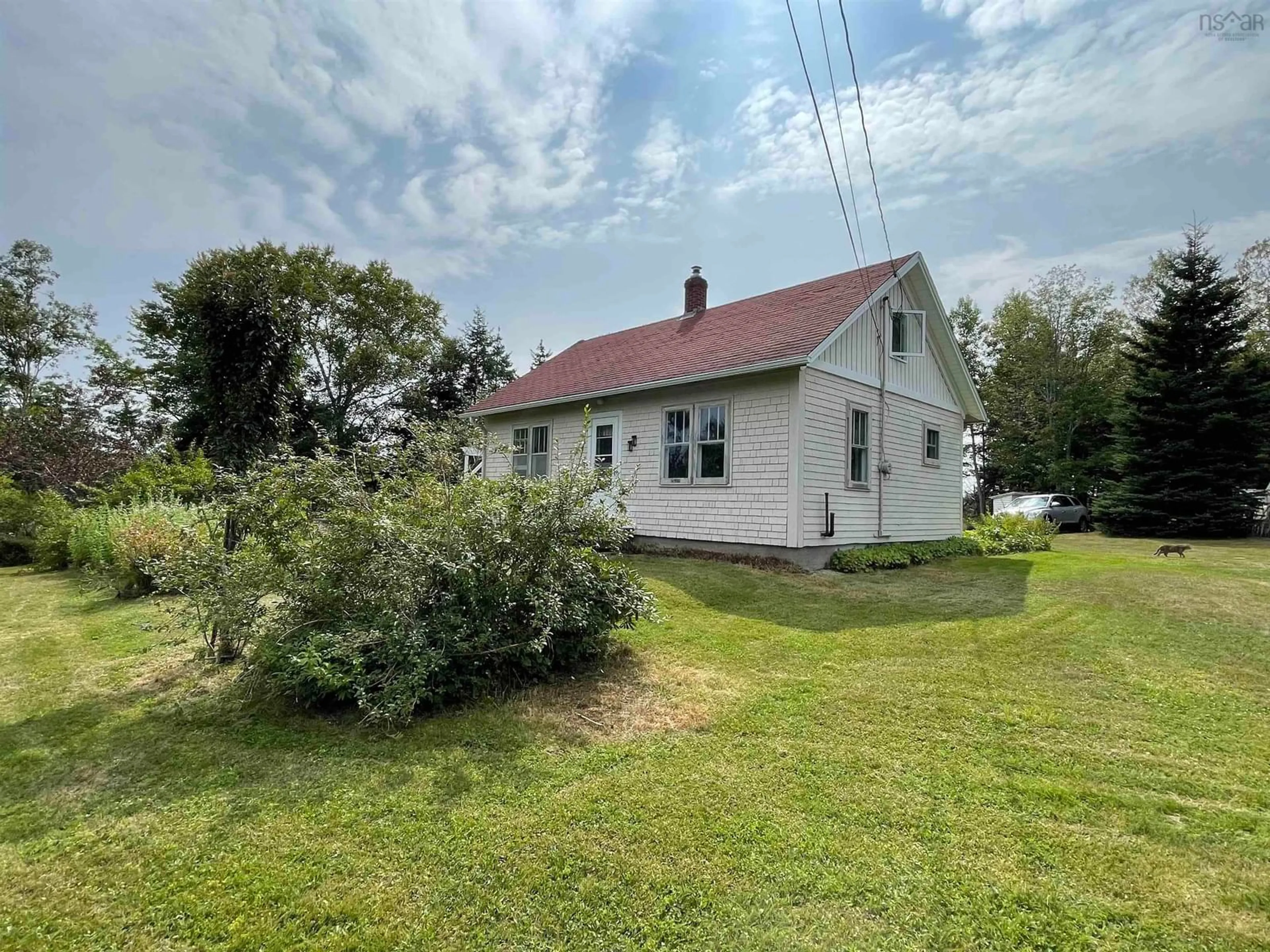 A pic from outside/outdoor area/front of a property/back of a property/a pic from drone, building for 7731 Highway 329, East River Point Nova Scotia B0J 1T0