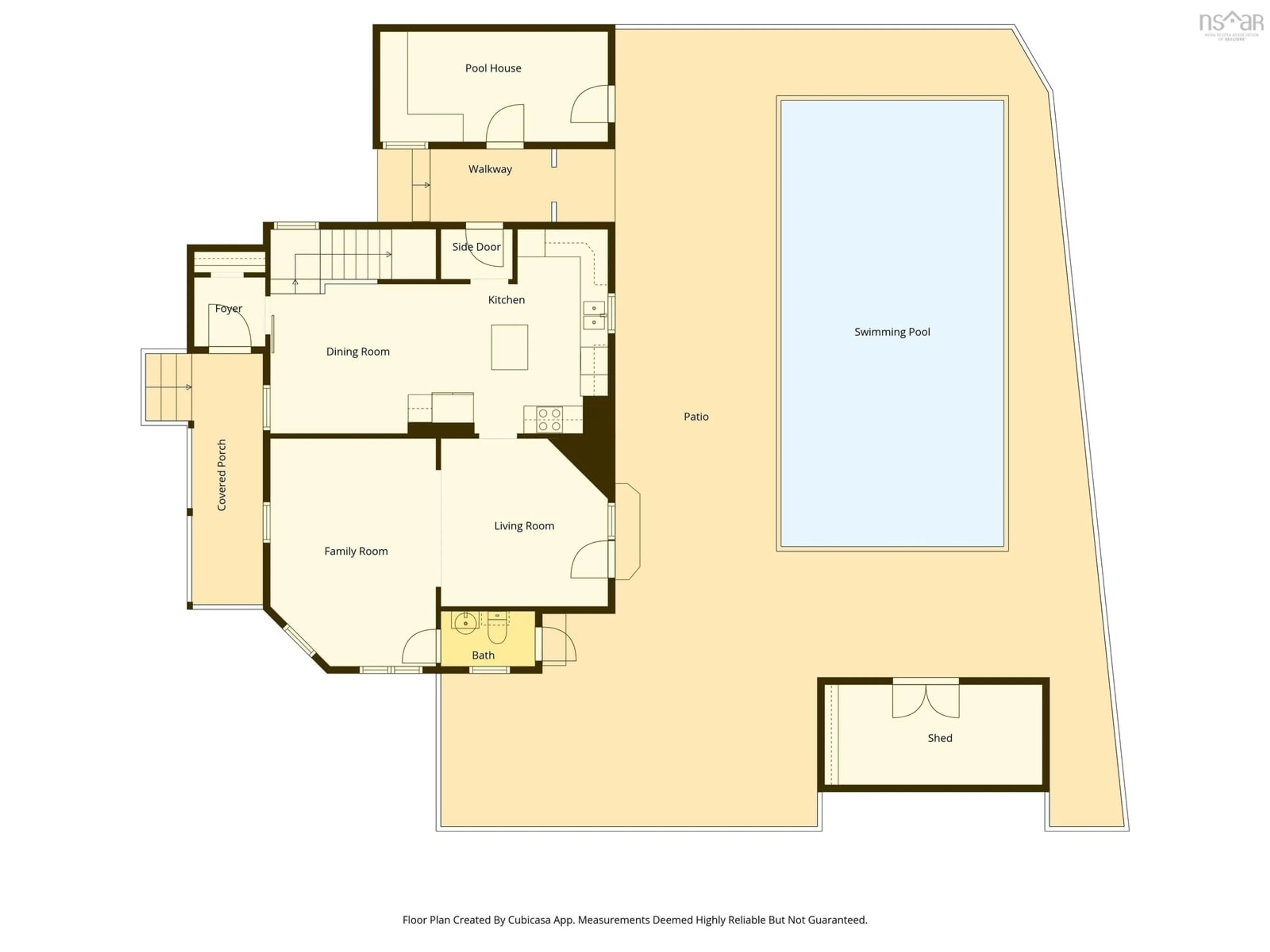 Floor plan for 284 North Provost St, New Glasgow Nova Scotia B2H 2P1