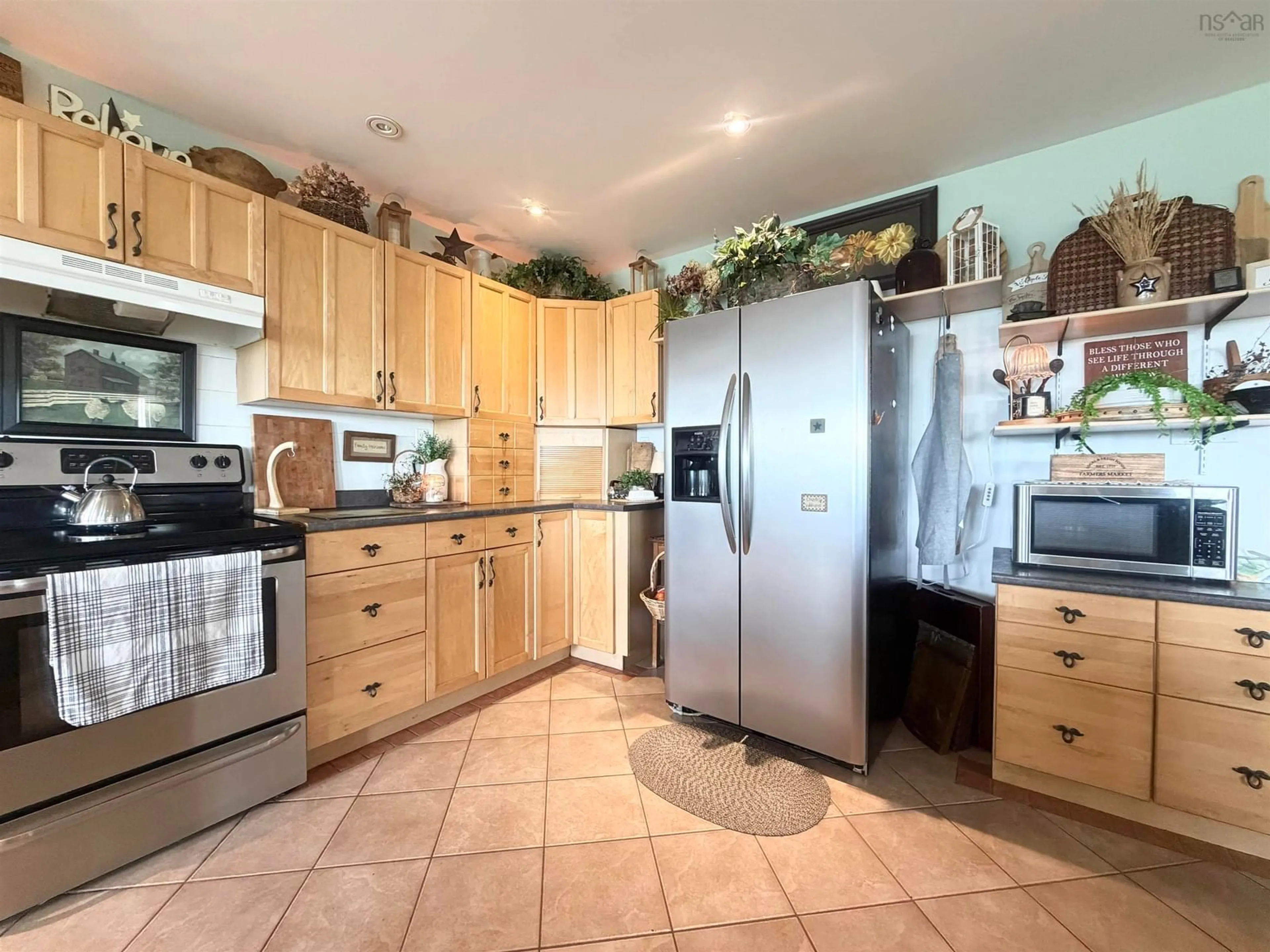 Standard kitchen, ceramic/tile floor for 139 Twin Lakes Rd, Richmond Nova Scotia B5A 5L4