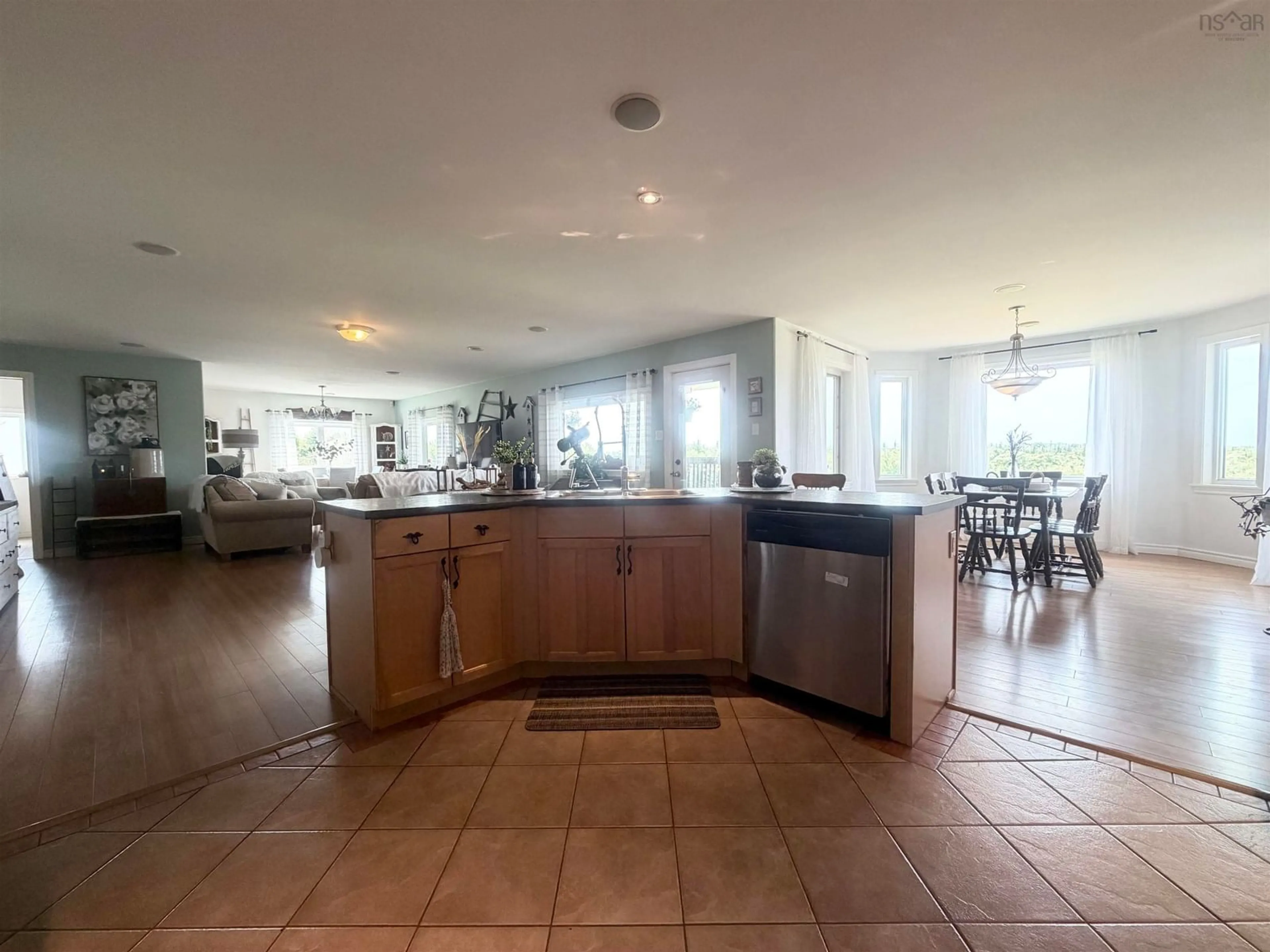 Open concept kitchen, unknown for 139 Twin Lakes Rd, Richmond Nova Scotia B5A 5L4