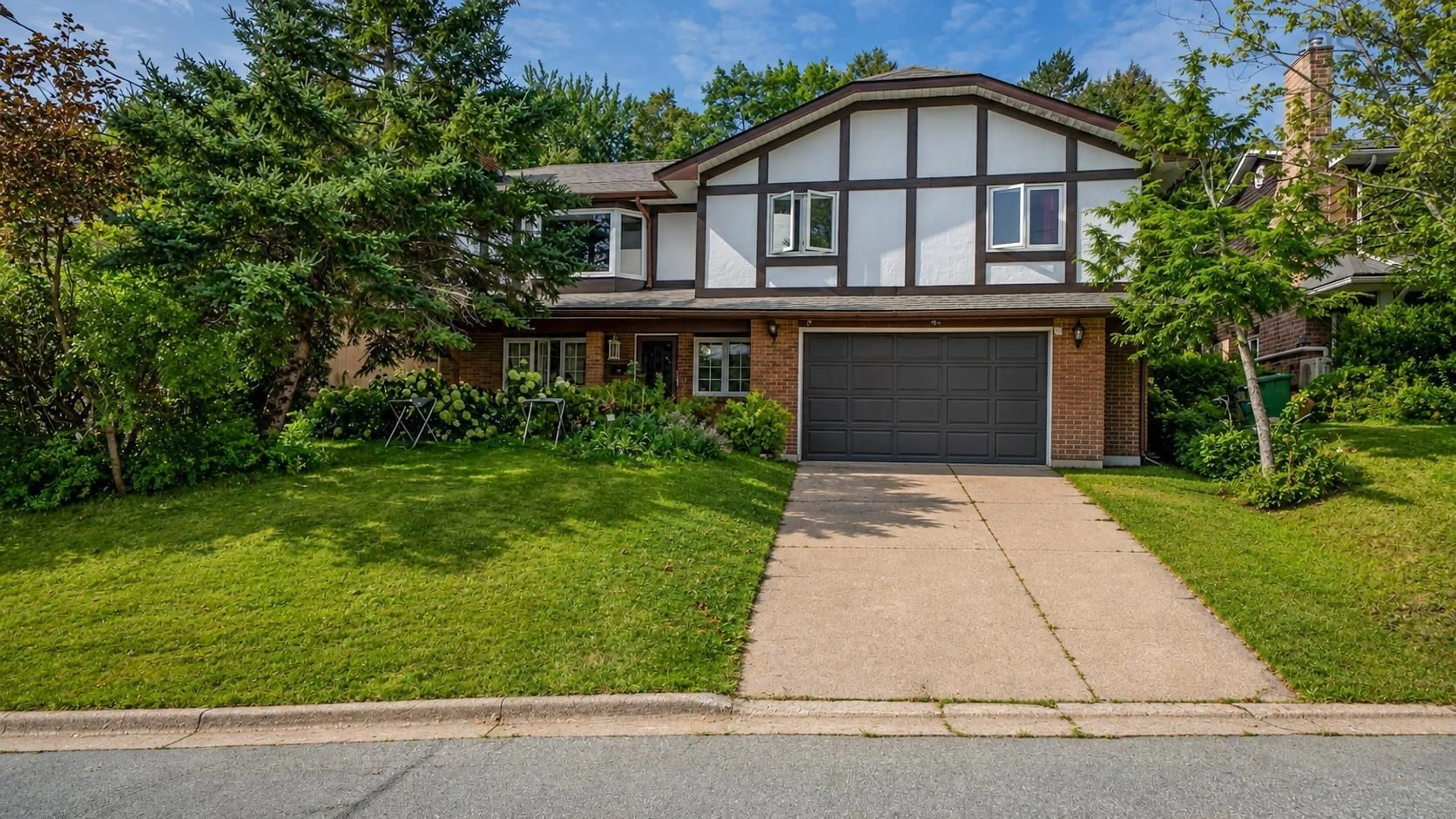 Home with brick exterior material, street for 47 Forest Rd, Dartmouth Nova Scotia B2Y 4G5