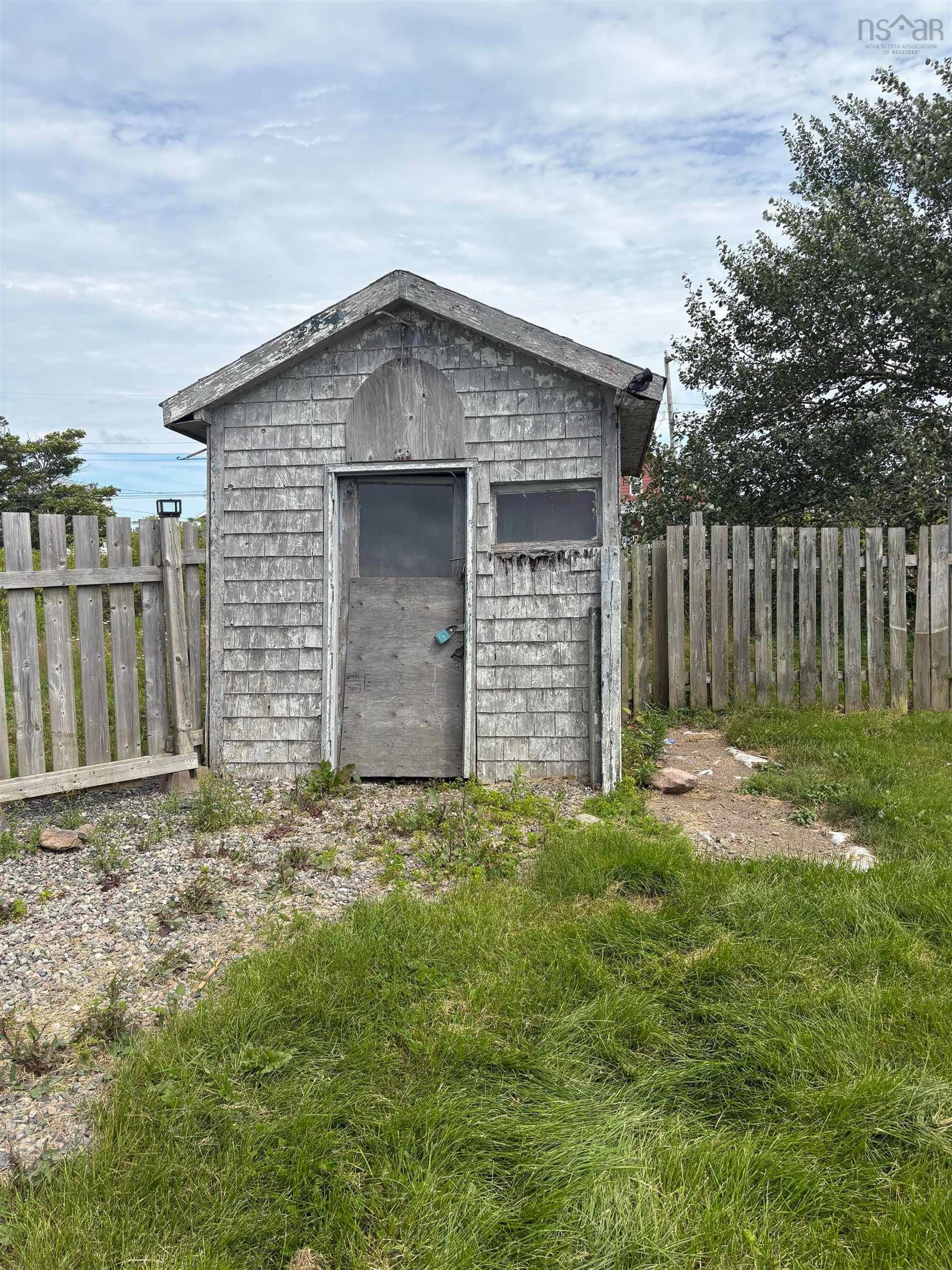 Shed for 5 International St, Glace Bay Nova Scotia B1A 3P8