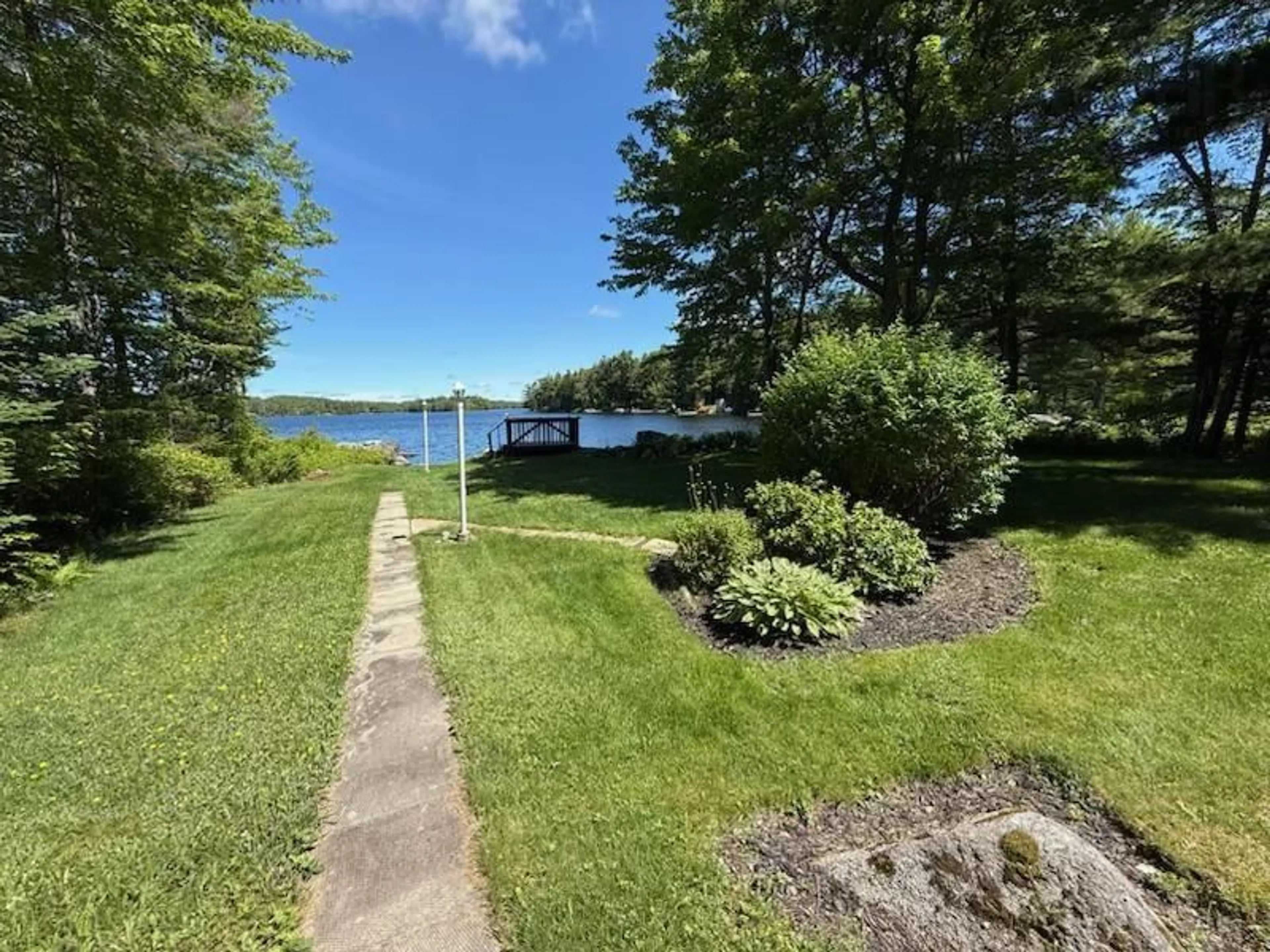 A pic from outside/outdoor area/front of a property/back of a property/a pic from drone, water/lake/river/ocean view for 198 Spruce Dr, Barss Corner Nova Scotia B0R 1E0