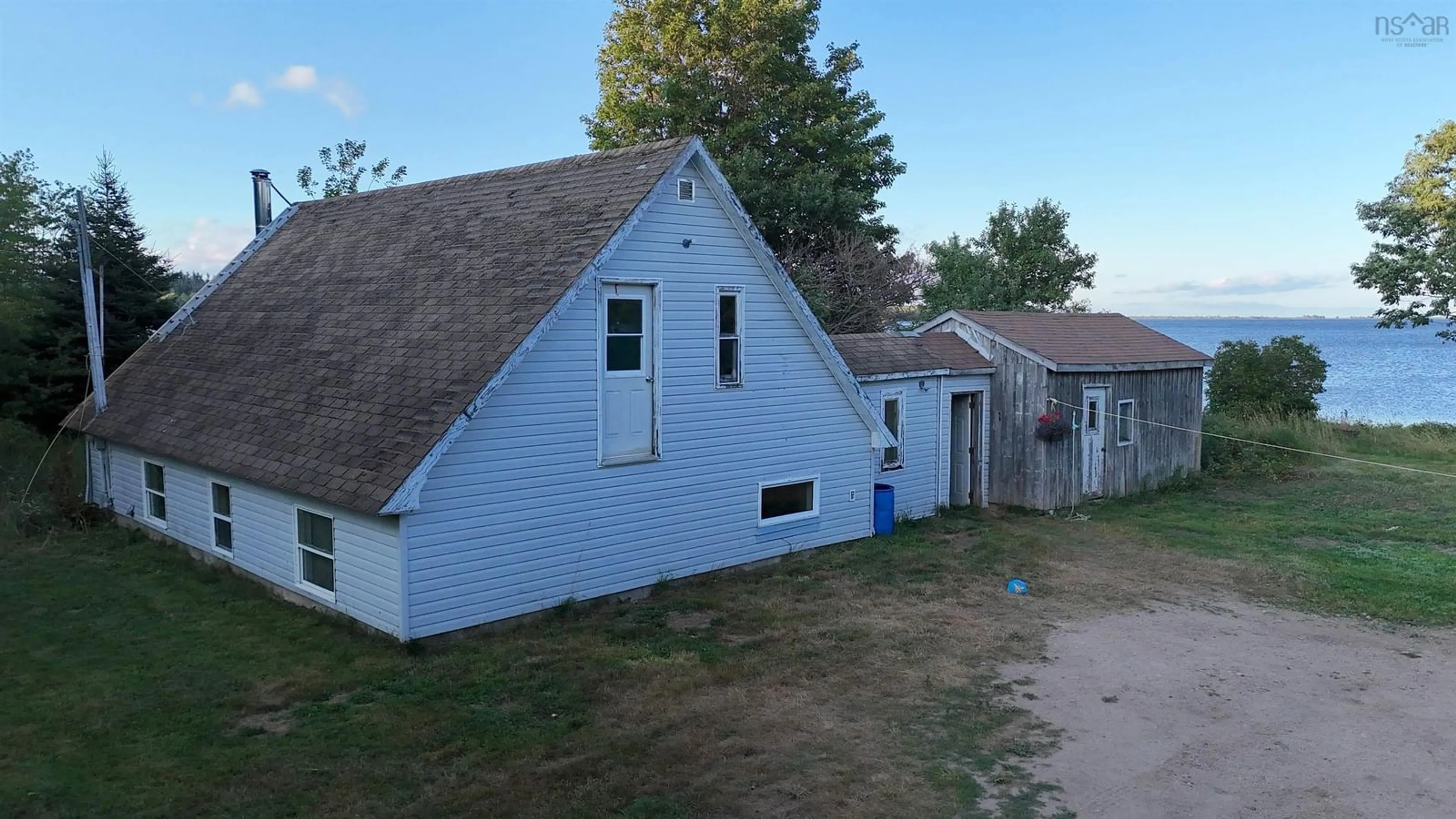 A pic from outside/outdoor area/front of a property/back of a property/a pic from drone, building for 29971 Cabot Trail, South Harbour Nova Scotia B0C 1G0