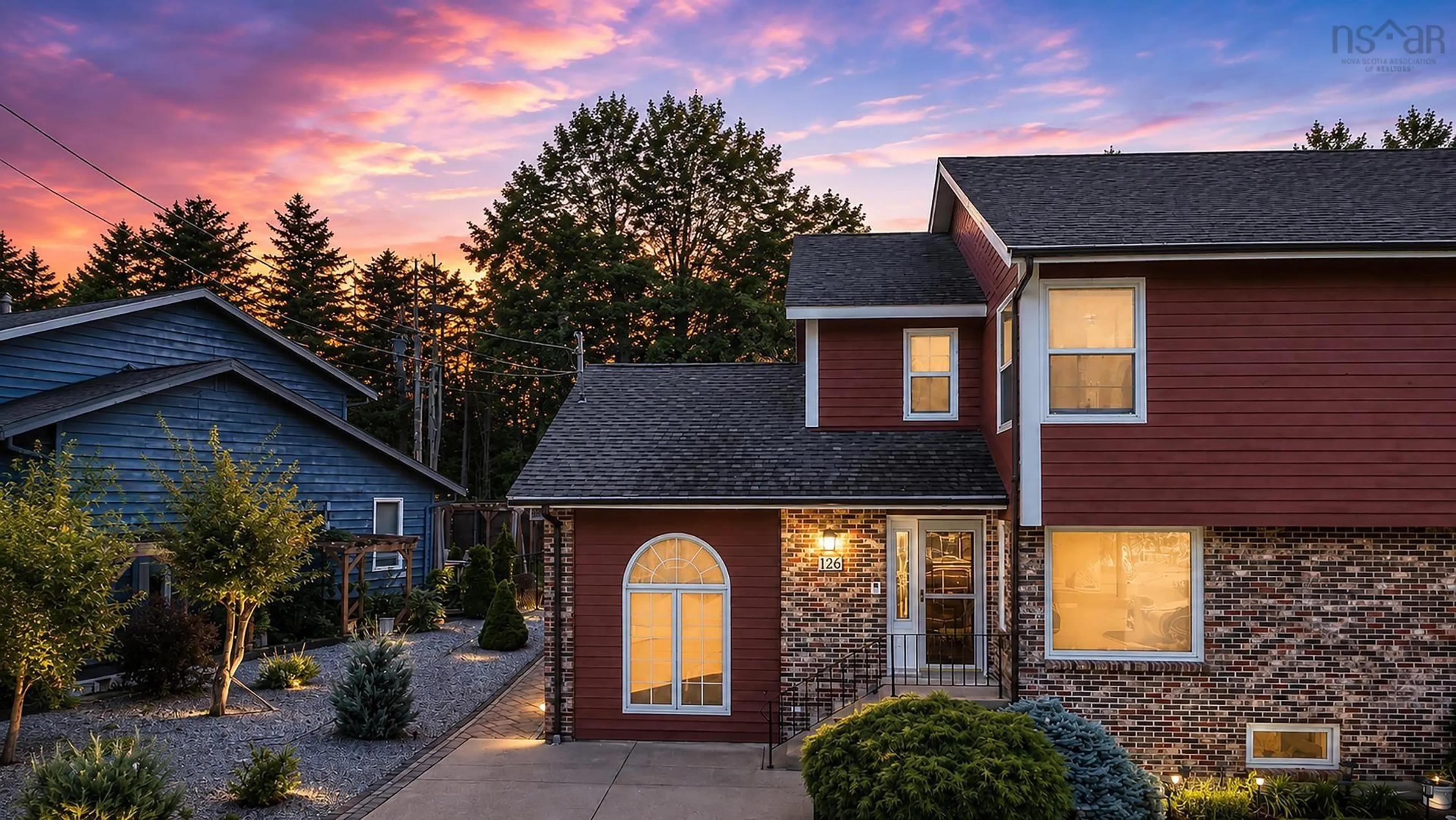 Home with brick exterior material, street for 126 Millrun Cres, Bedford Nova Scotia B4A 1H7