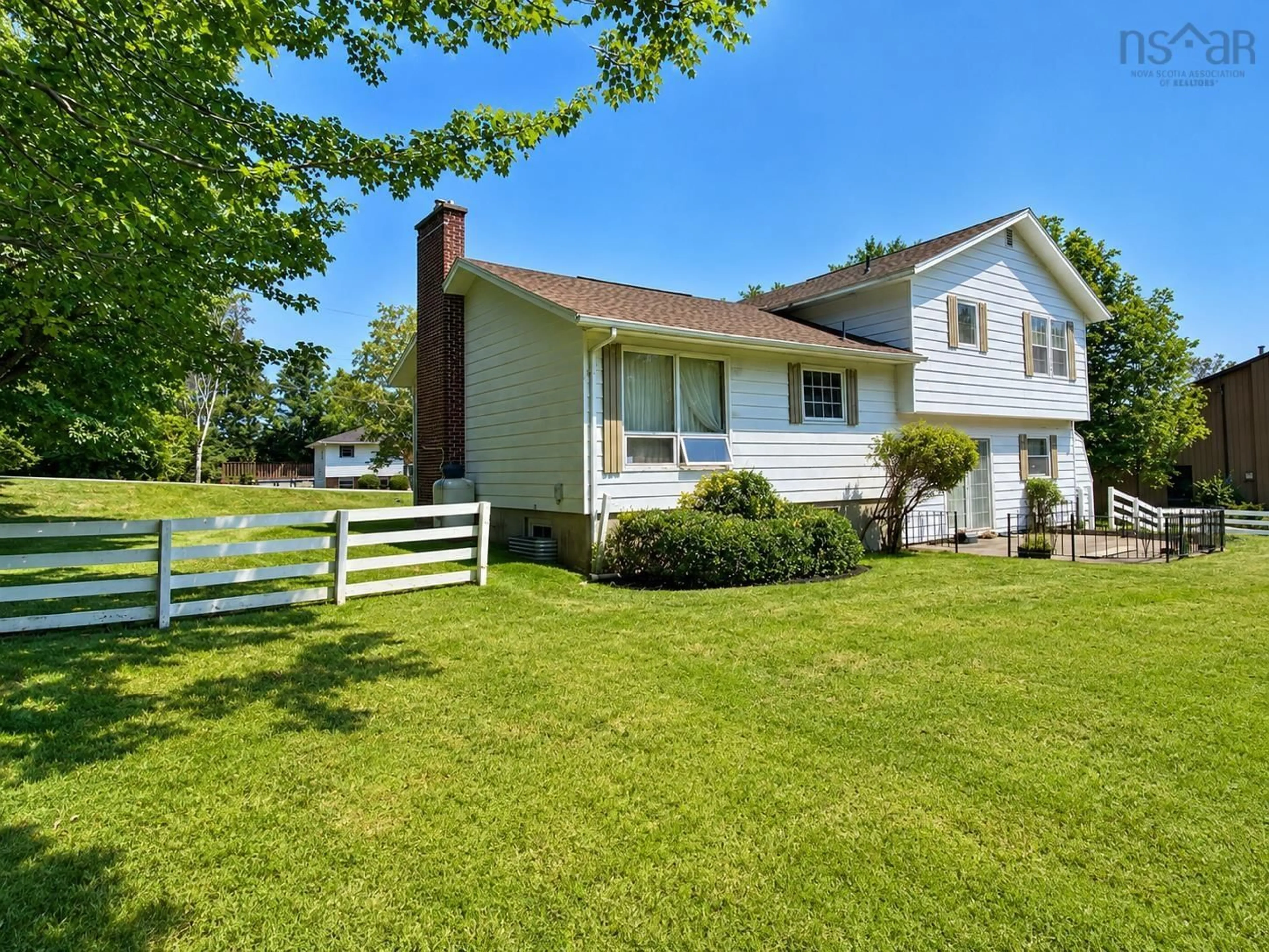 A pic from outside/outdoor area/front of a property/back of a property/a pic from drone, street for 8 Victoria Hill, Westmount Nova Scotia B1R 1P1
