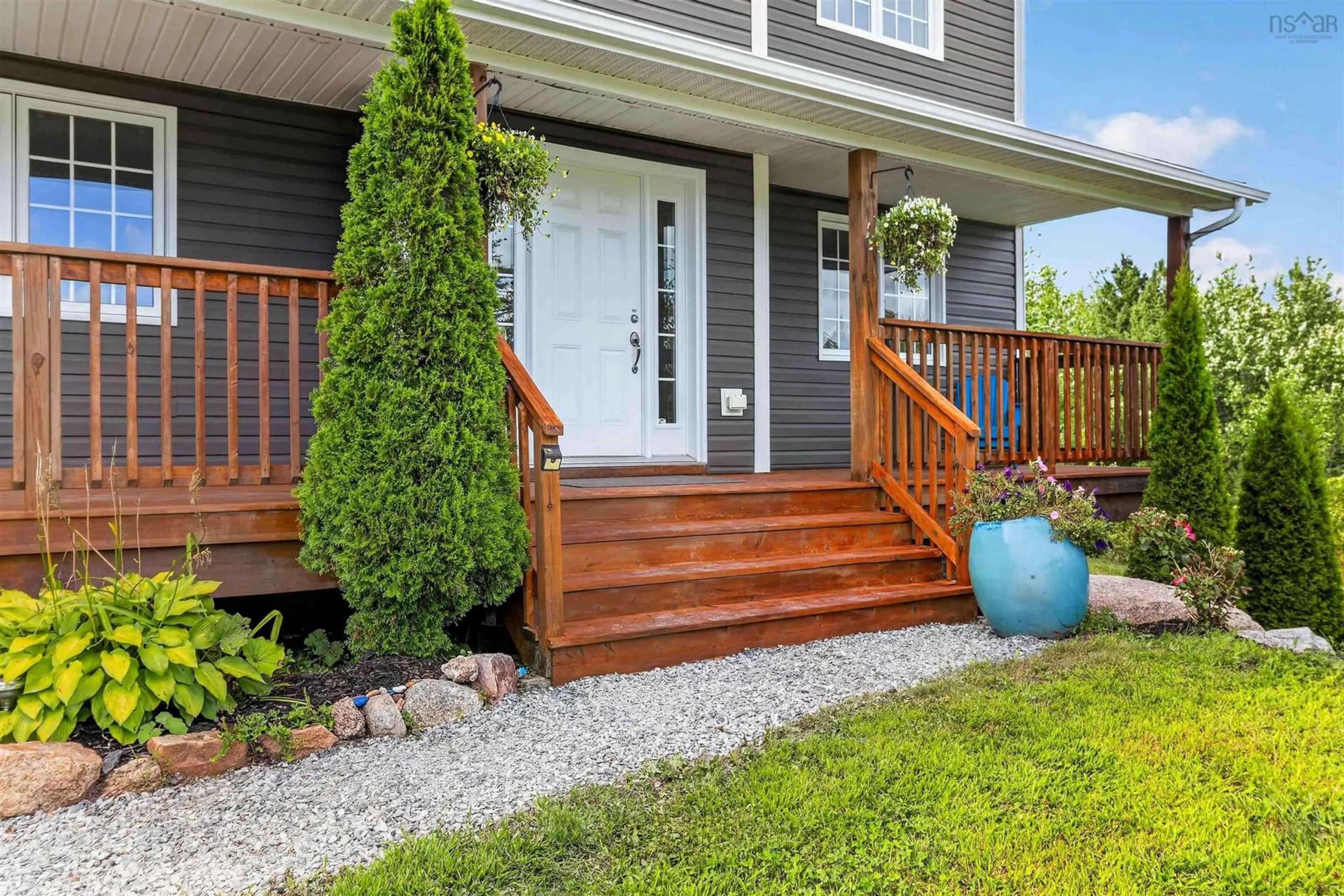 Home with vinyl exterior material, street for 43 Juniper Way, Hubley Nova Scotia B3Z 1A7