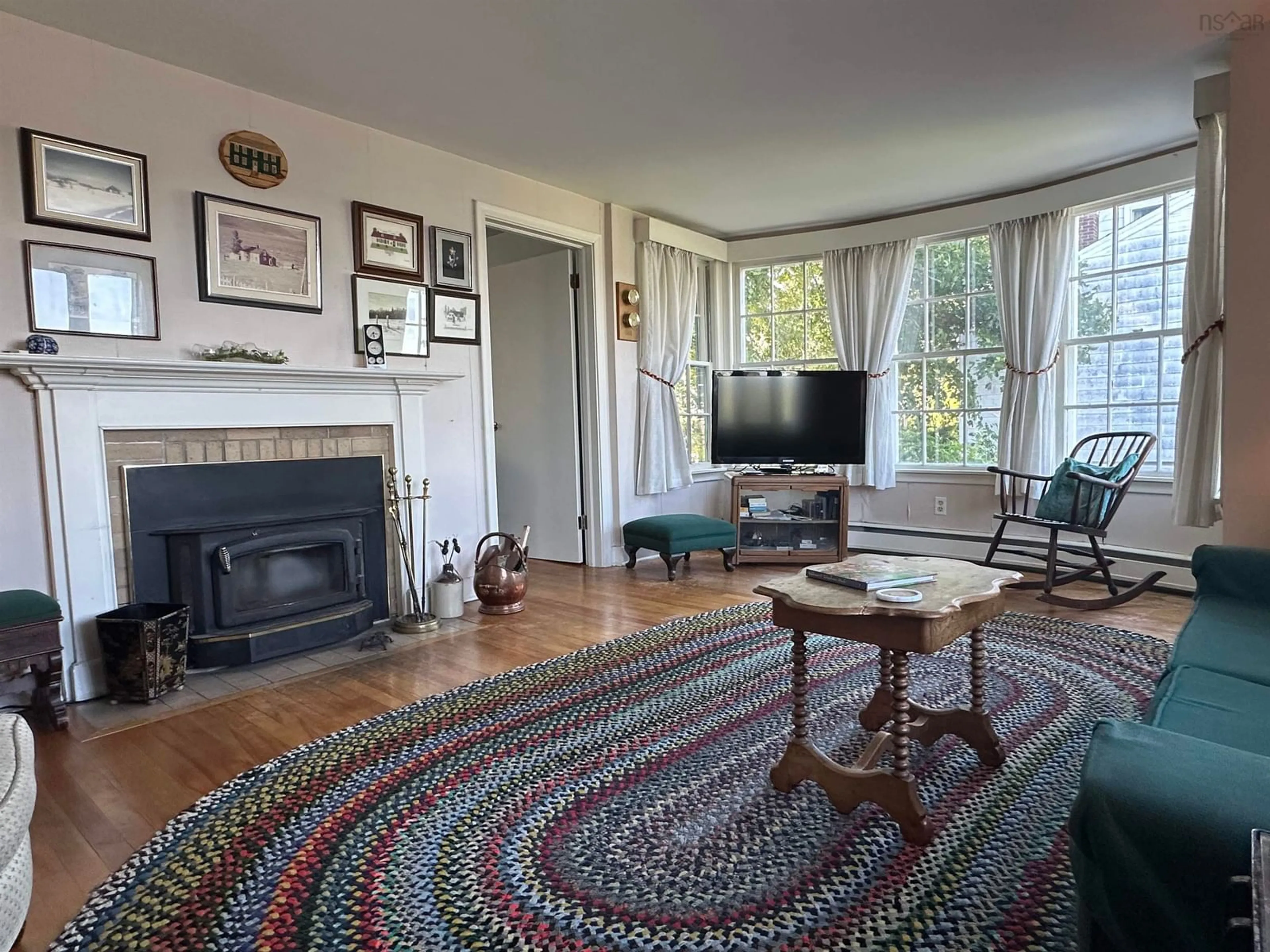 Living room with furniture, unknown for 32 Main St, Liverpool Nova Scotia B0T 1K0
