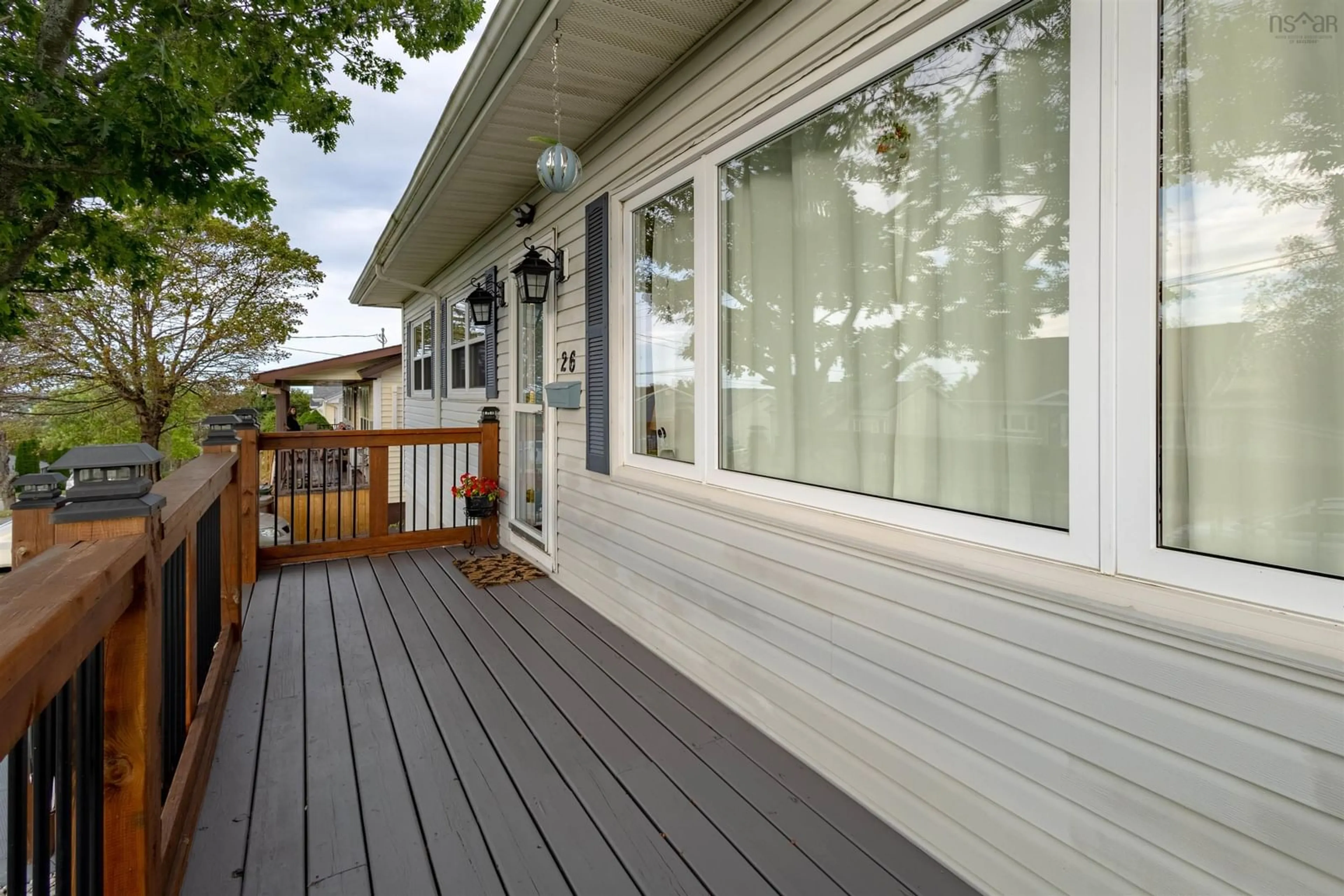 Home with vinyl exterior material, street for 26 Grove St, Sydney Nova Scotia B1P 3M8