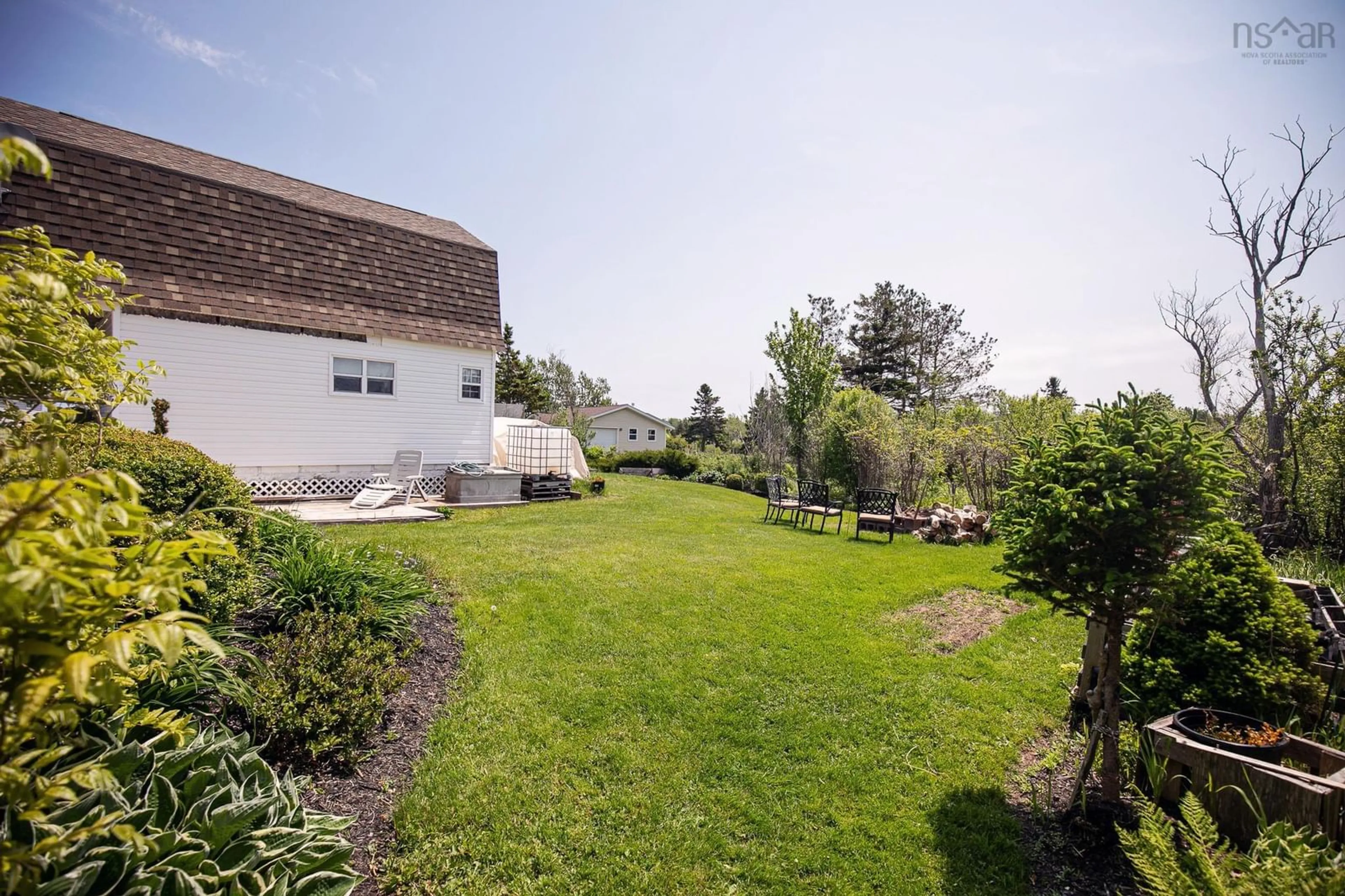 A pic from outside/outdoor area/front of a property/back of a property/a pic from drone, unknown for 55 Dan R. Dr, Gulf Shore Nova Scotia B0K 1L0