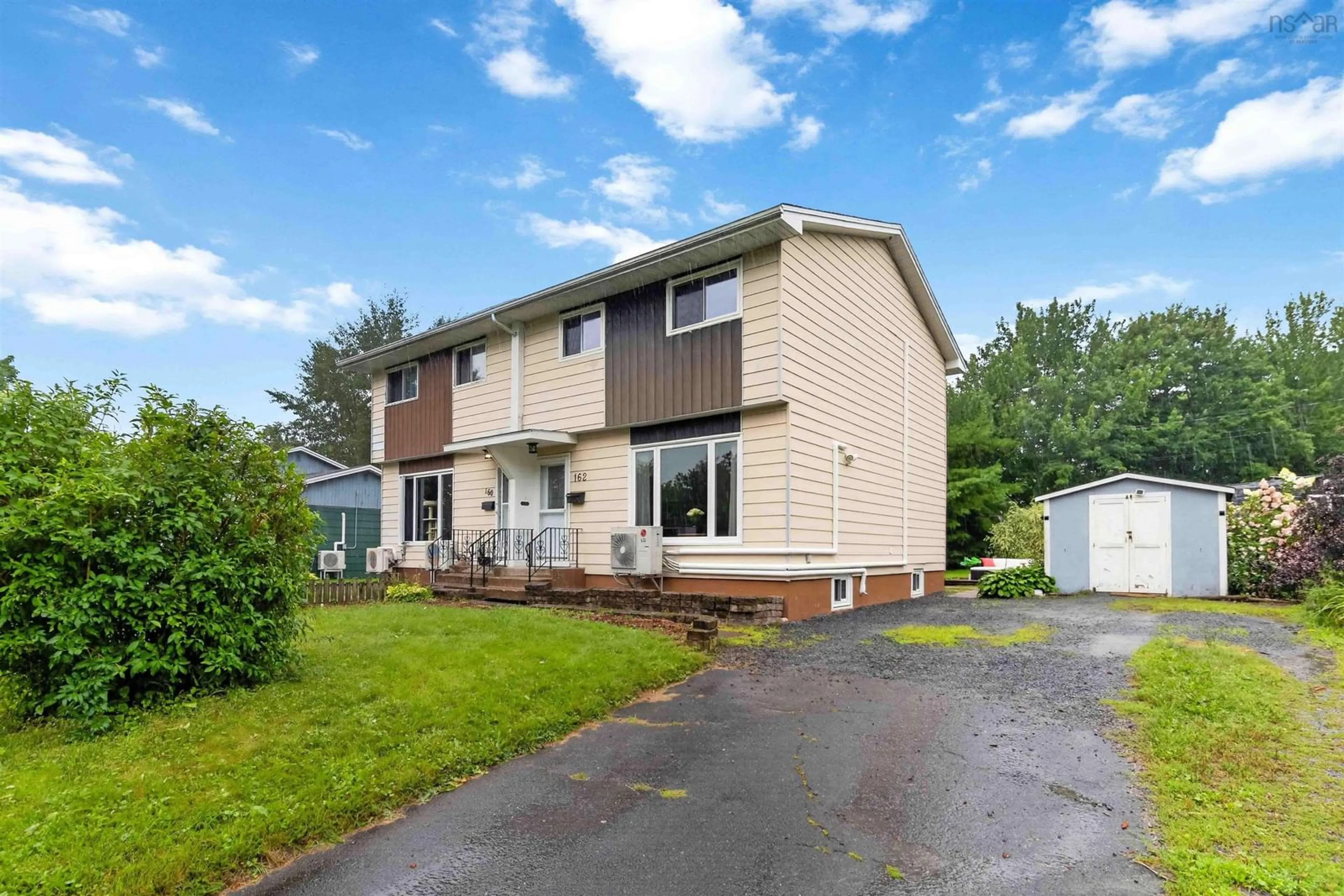 Home with vinyl exterior material, street for 162 Nordic Cres, Lower Sackville Nova Scotia B4C 2E6