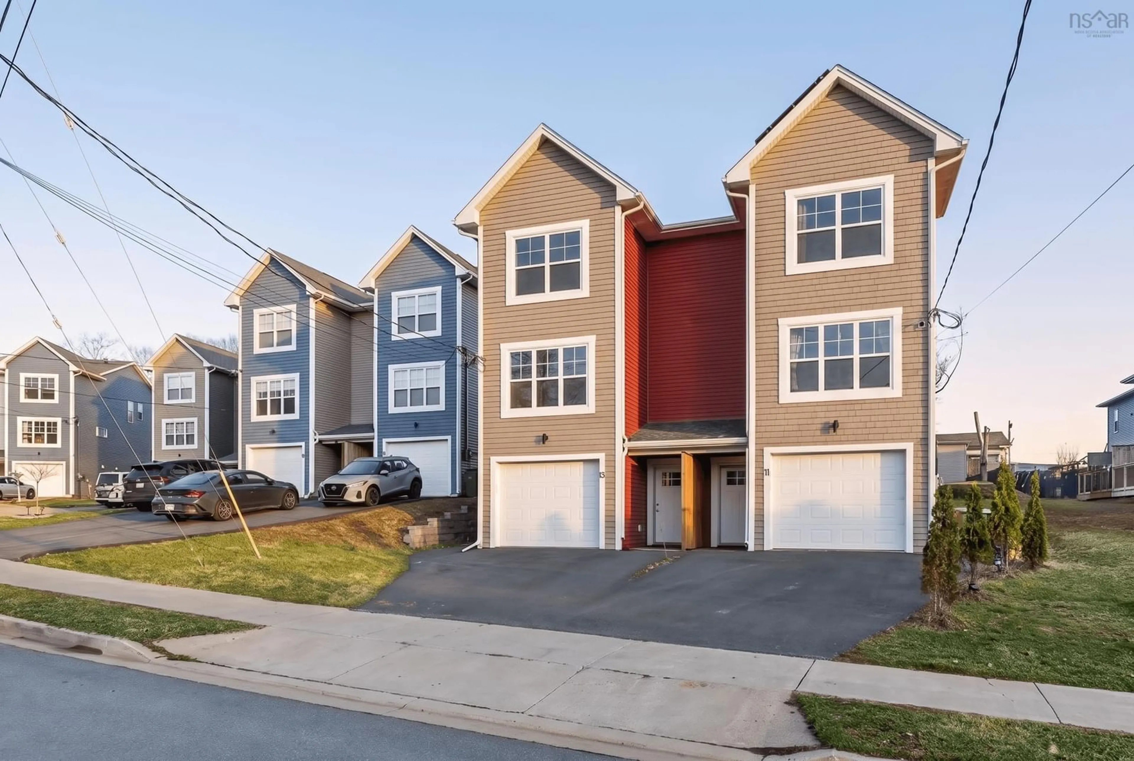Home with vinyl exterior material, street for 13 Trout Run, Halifax Nova Scotia B3R 0C4