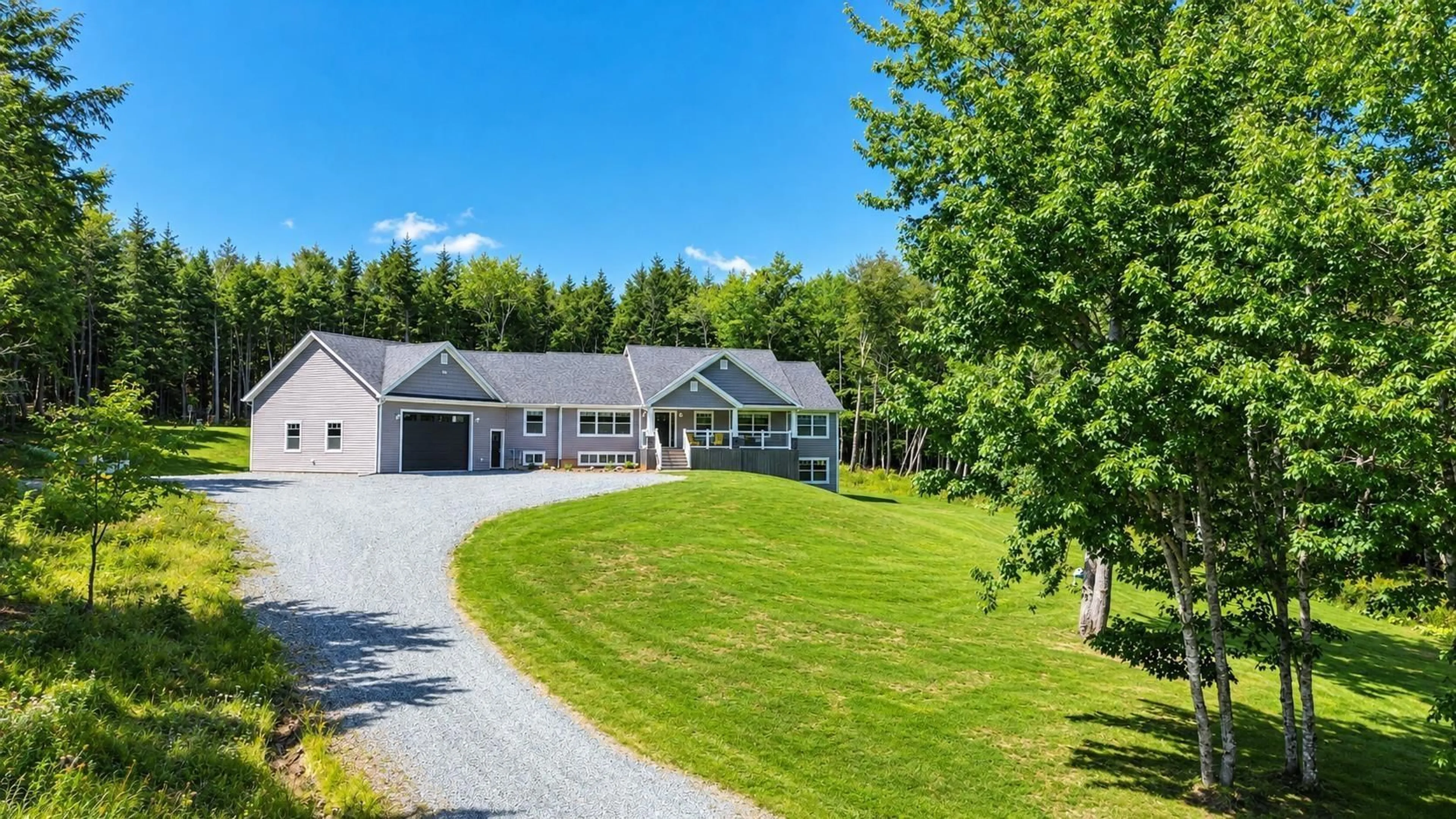 A pic from outside/outdoor area/front of a property/back of a property/a pic from drone, mountain view for 60 Monte Cristo Ave, Enfield Nova Scotia B2T 0S3