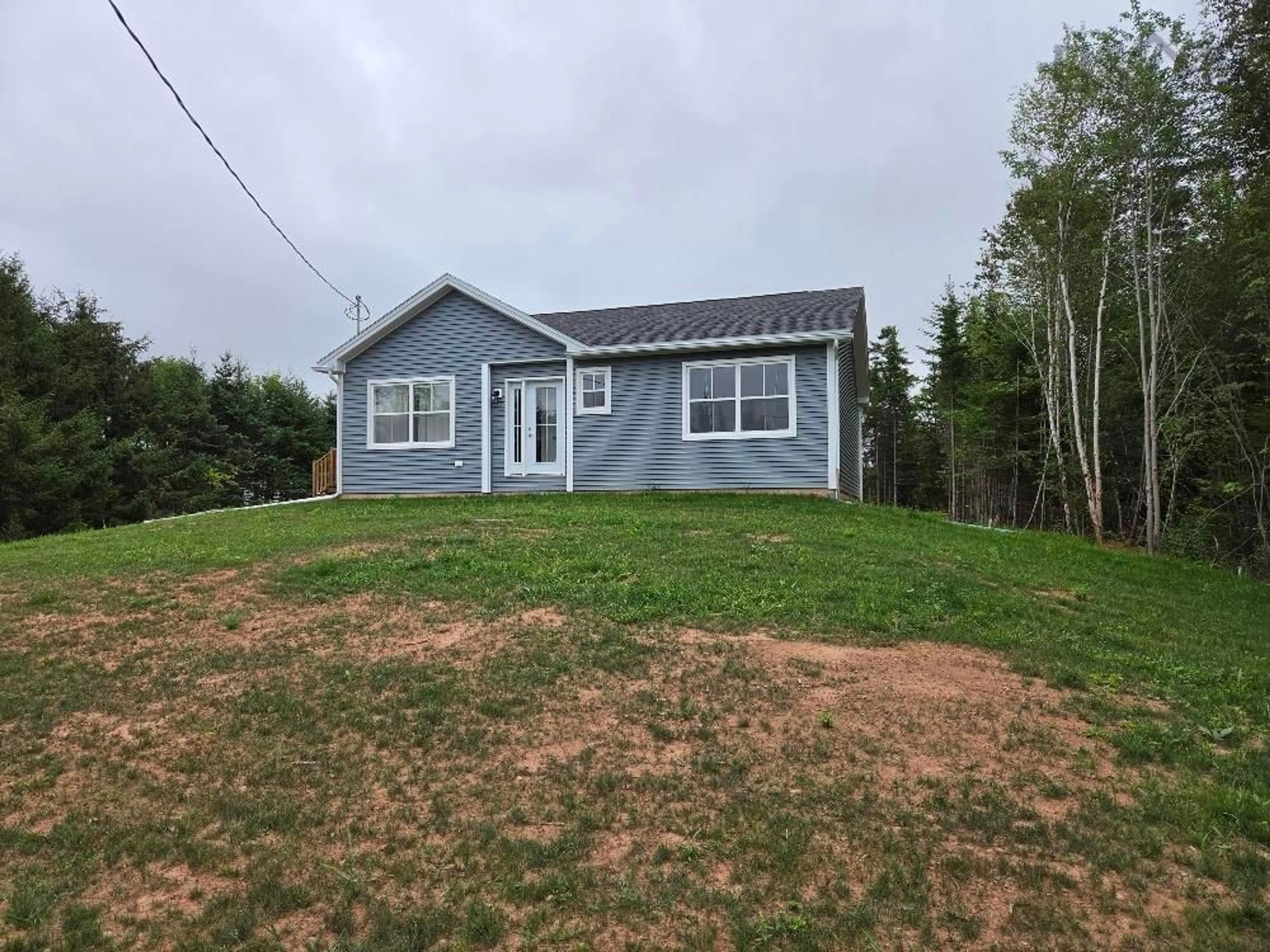 Home with vinyl exterior material, street for 10966 Highway 2 Masstown, Masstown Nova Scotia B0M 1G0