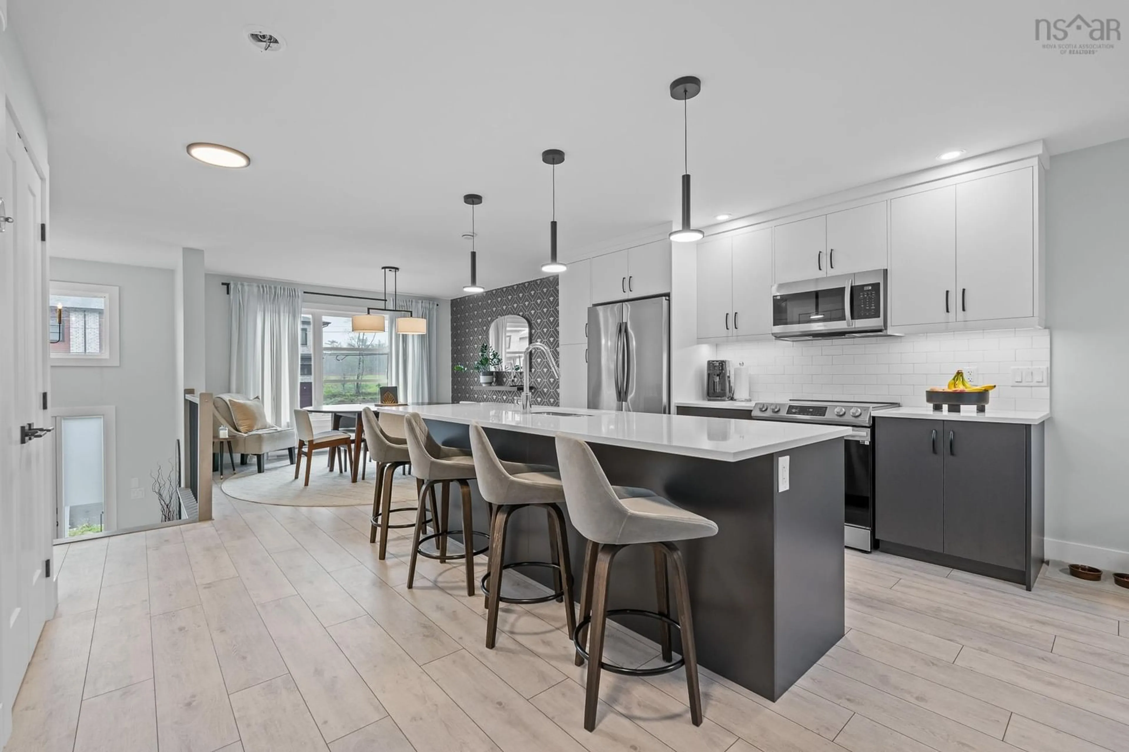 Open concept kitchen, unknown for 16 Glenn Dr, Lantz Nova Scotia B2S 0J1