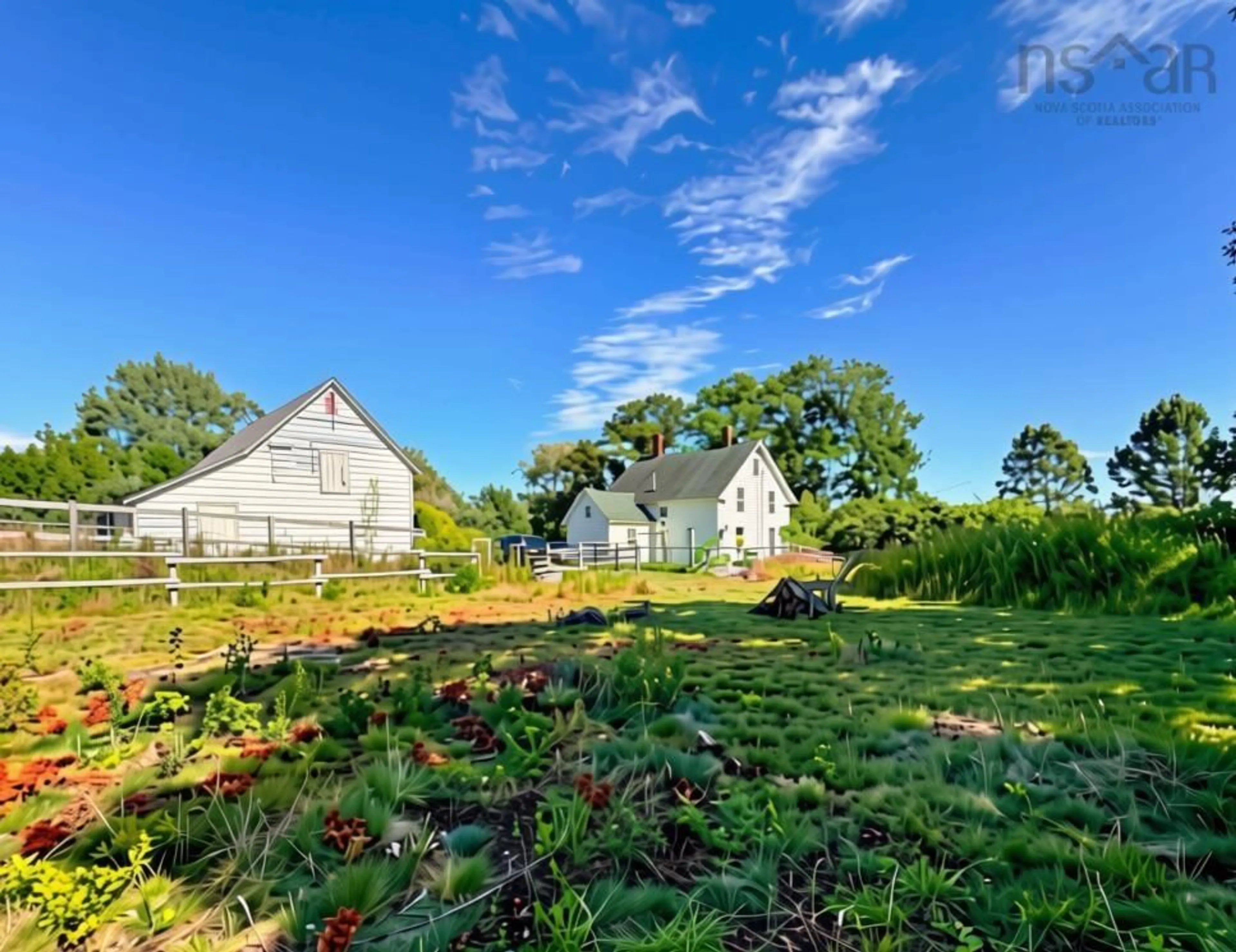 A pic from outside/outdoor area/front of a property/back of a property/a pic from drone, street for 2503 Clarence Rd, Central Clarence Nova Scotia B0S 1C0