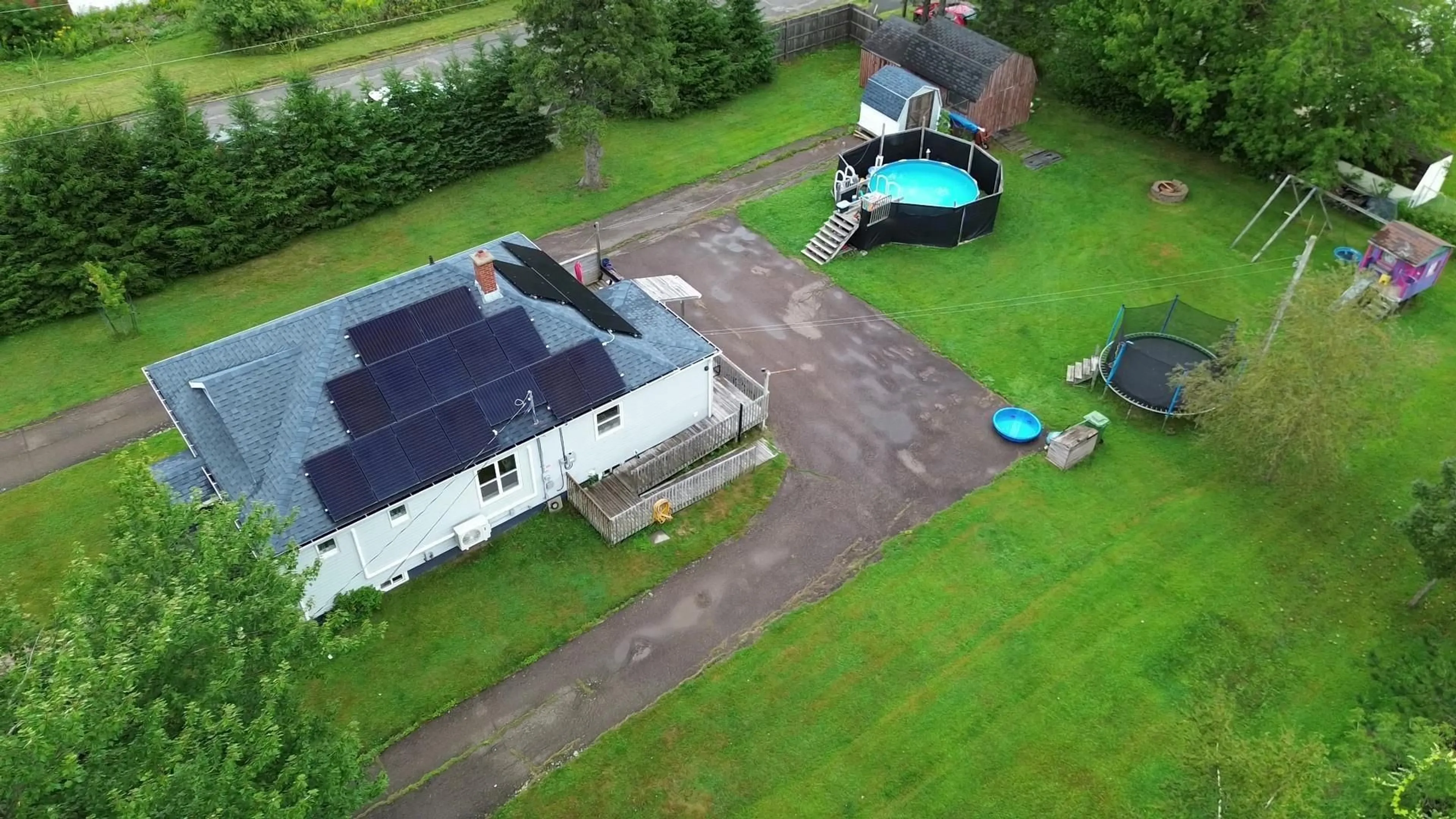 A pic from outside/outdoor area/front of a property/back of a property/a pic from drone, building for 204 Vimy Rd, Bible Hill Nova Scotia B2N 4J9